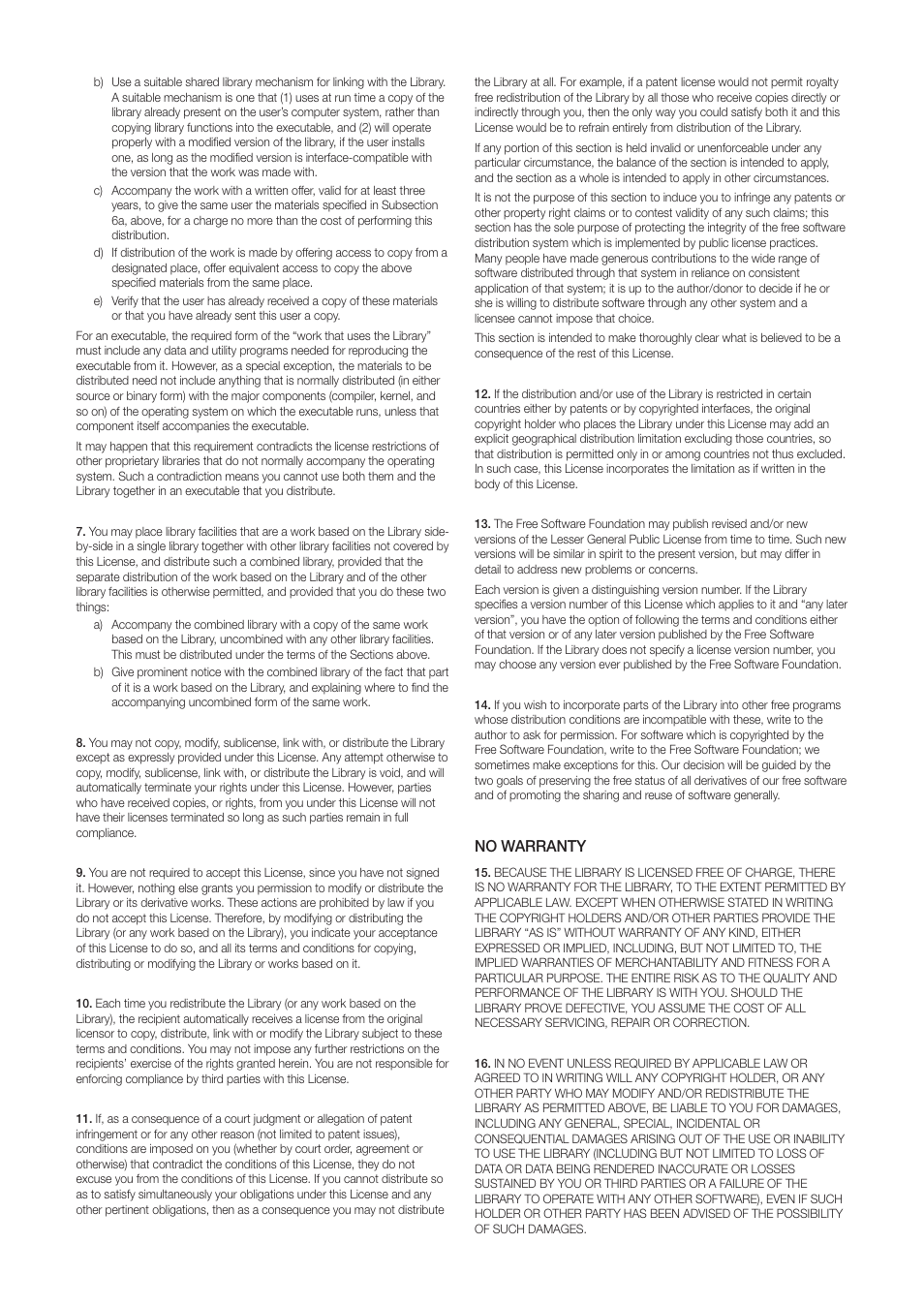 No warranty | CCTV Camera Pros iDVR-PRO H Series DVRs User Manual | Page 147 / 150