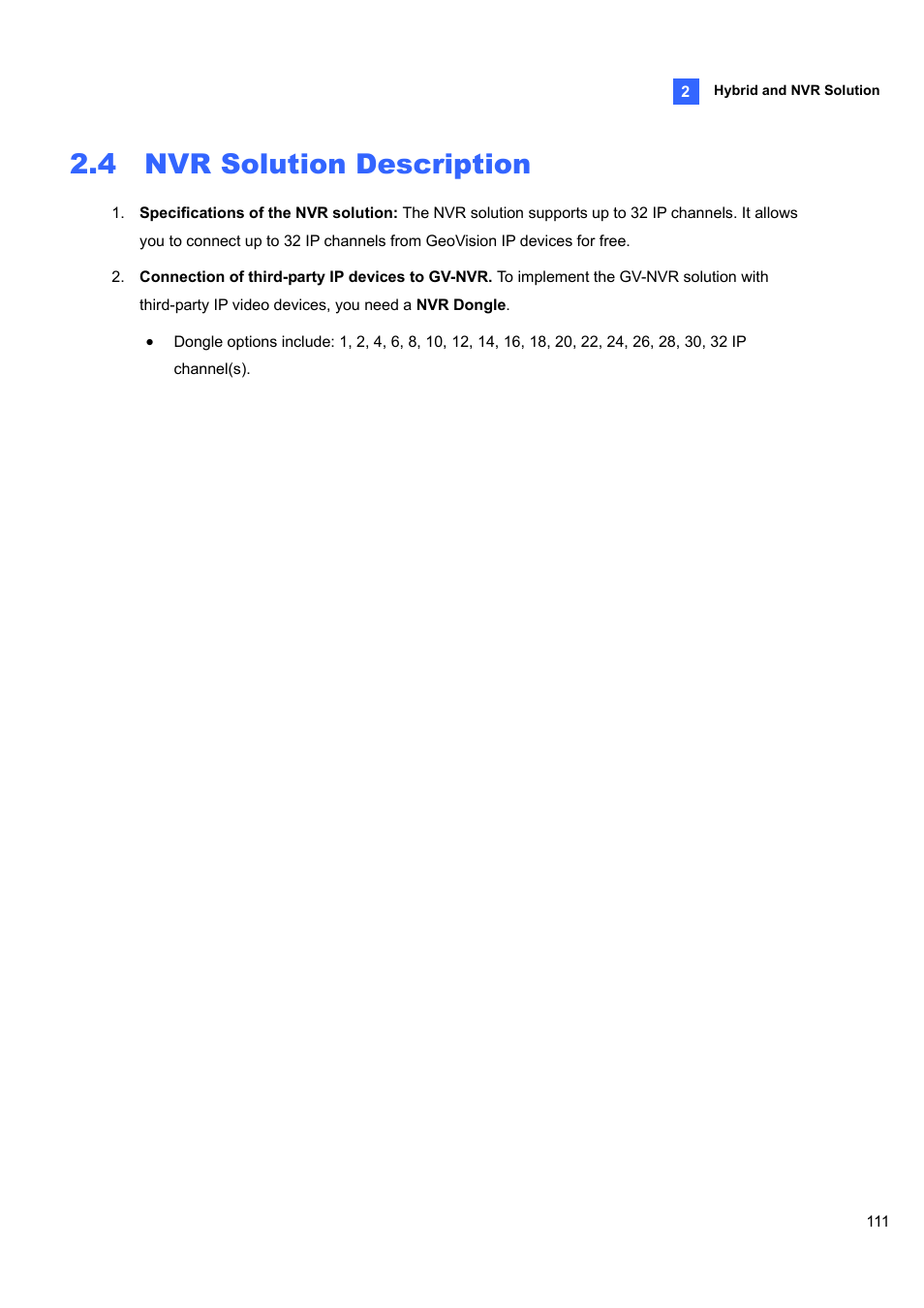 4 nvr solution description, 4 nvr, Solution description | CCTV Camera Pros Geovision 8.5 Multicam Digital Surveillance System User Manual | Page 129 / 664