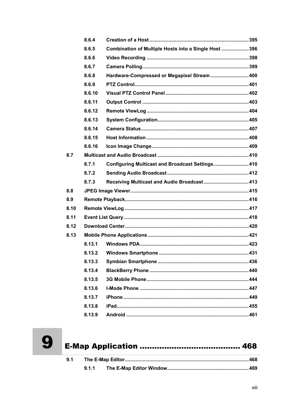 E-map application | CCTV Camera Pros Geovision 8.5 Multicam Digital Surveillance System User Manual | Page 13 / 664