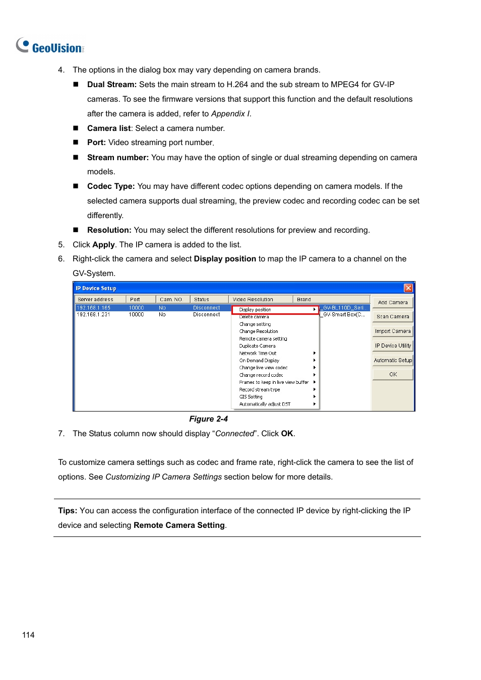 CCTV Camera Pros Geovision 8.5 Multicam Digital Surveillance System User Manual | Page 132 / 664