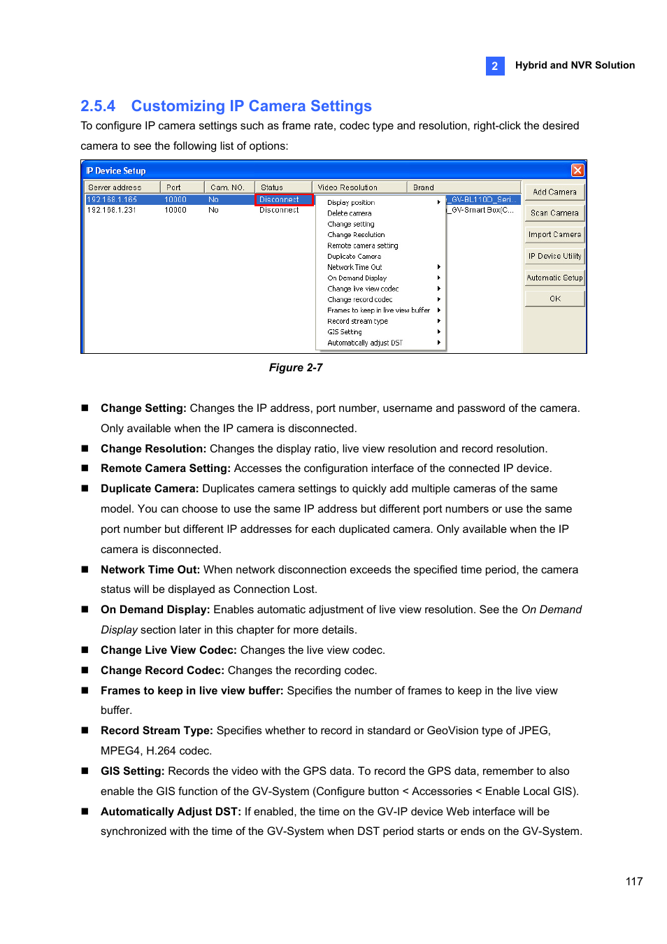 4 customizing ip camera settings, 4 customizing, Ip camera settings | CCTV Camera Pros Geovision 8.5 Multicam Digital Surveillance System User Manual | Page 135 / 664