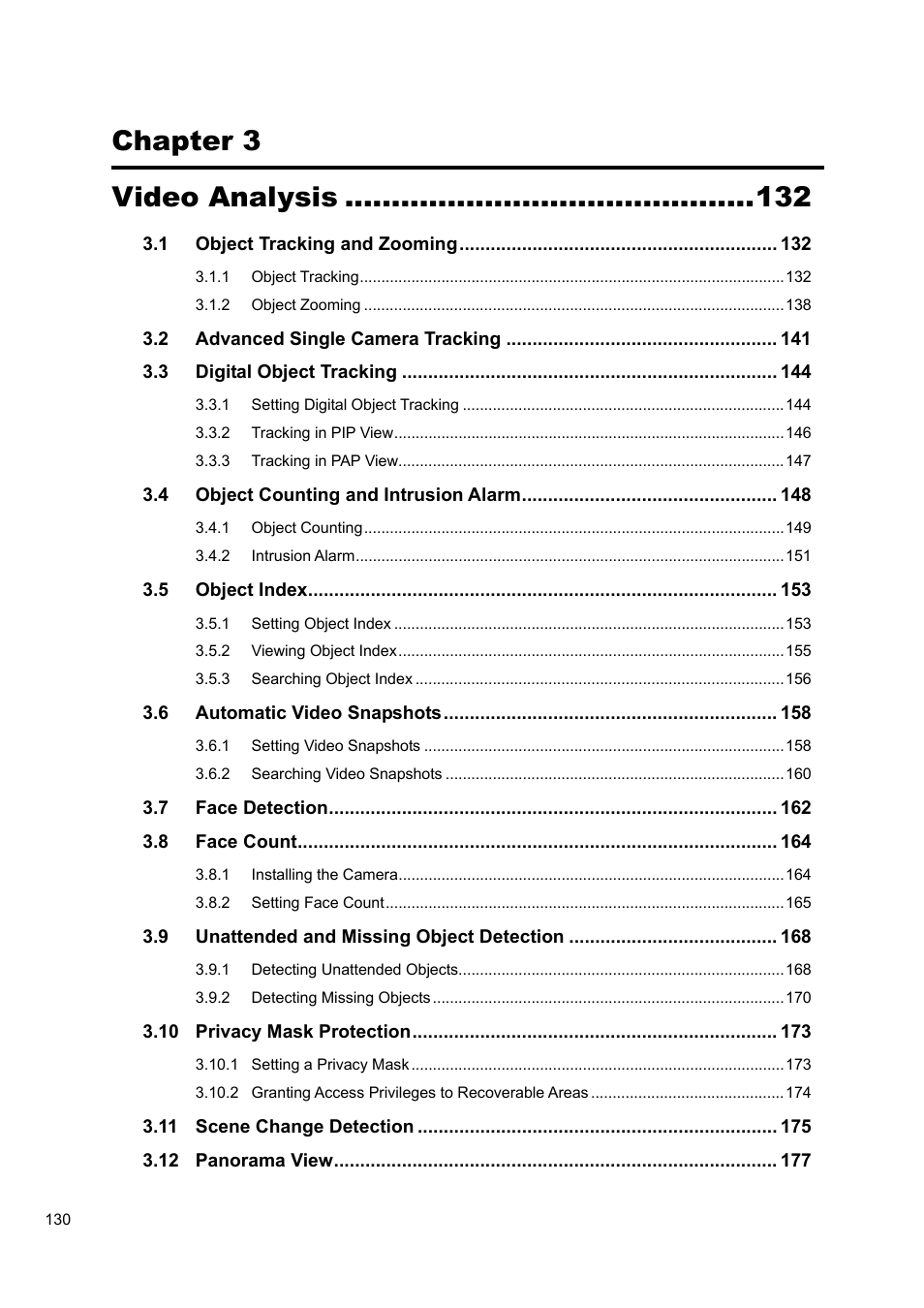 Chapter 3 video analysis | CCTV Camera Pros Geovision 8.5 Multicam Digital Surveillance System User Manual | Page 148 / 664