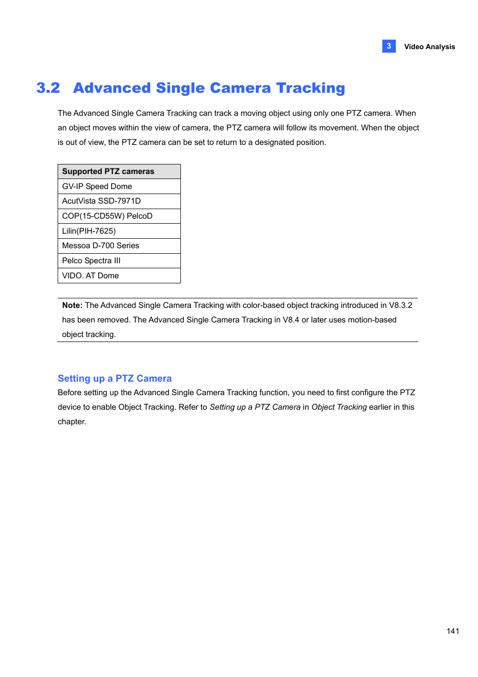 2 advanced single camera tracking, 2 advanced, Single | Camera tracking, Advanced single camera tracking | CCTV Camera Pros Geovision 8.5 Multicam Digital Surveillance System User Manual | Page 159 / 664