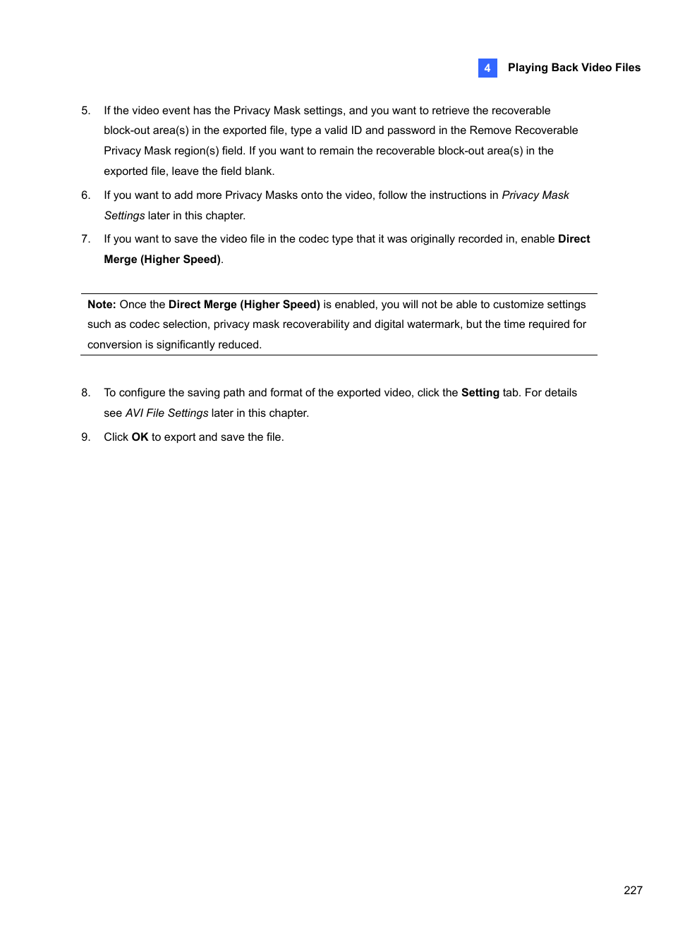 CCTV Camera Pros Geovision 8.5 Multicam Digital Surveillance System User Manual | Page 245 / 664