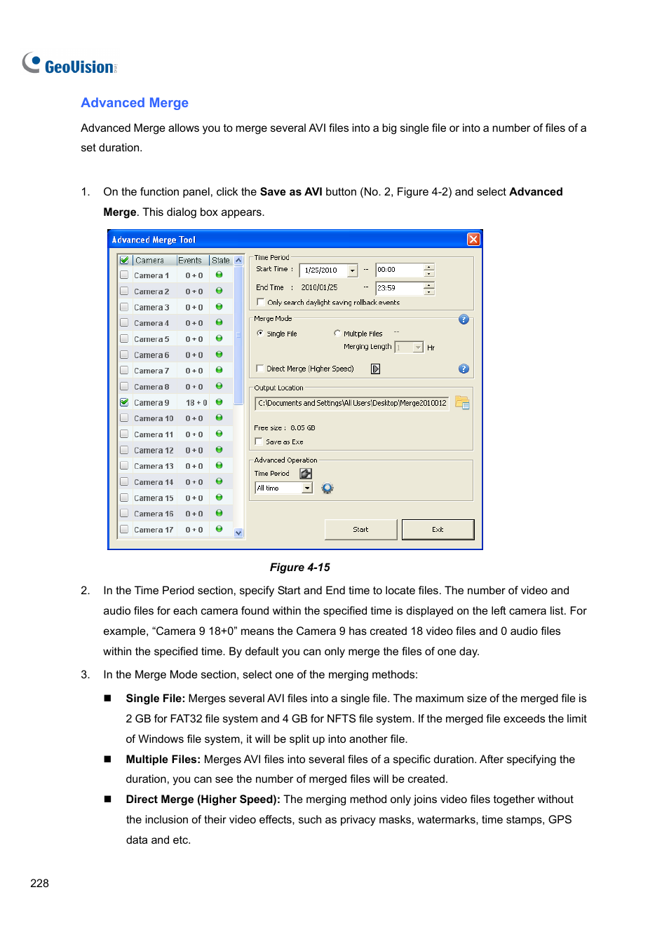 CCTV Camera Pros Geovision 8.5 Multicam Digital Surveillance System User Manual | Page 246 / 664