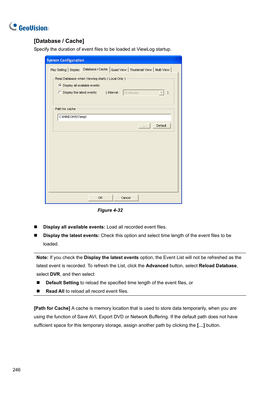 CCTV Camera Pros Geovision 8.5 Multicam Digital Surveillance System User Manual | Page 264 / 664