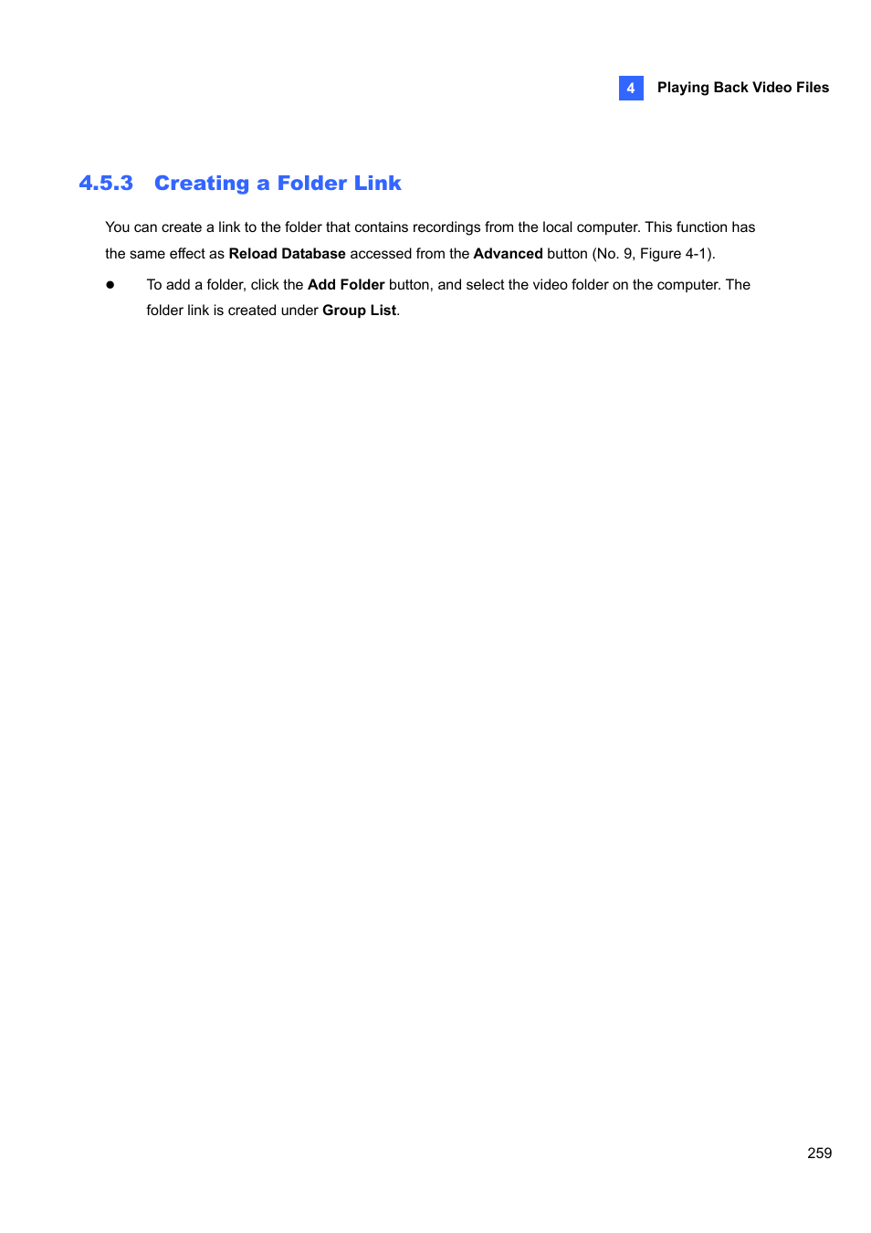 3 creating, Folder link, 3 creating a folder link | CCTV Camera Pros Geovision 8.5 Multicam Digital Surveillance System User Manual | Page 277 / 664