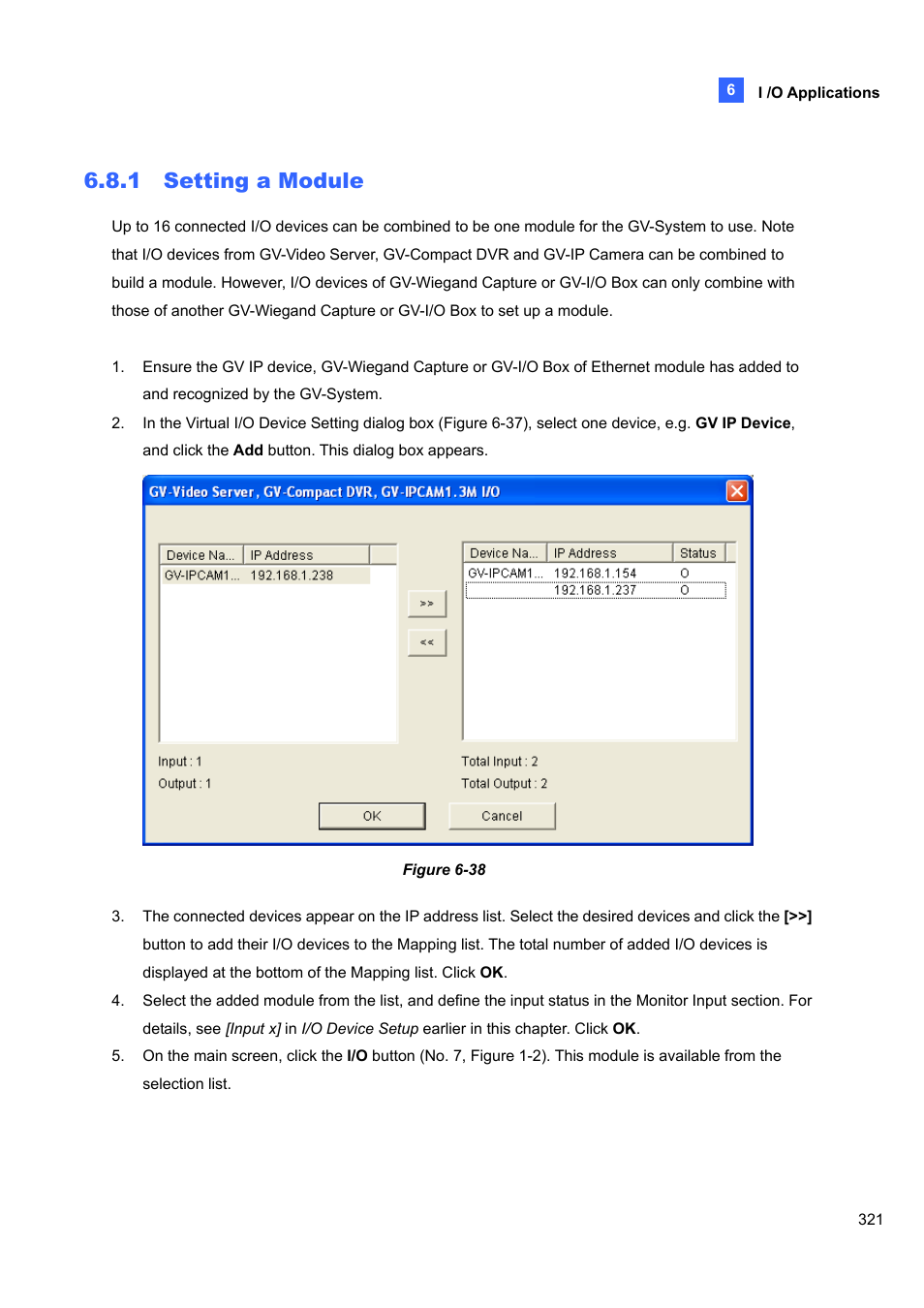 1 setting a module, 1 setting, A module | CCTV Camera Pros Geovision 8.5 Multicam Digital Surveillance System User Manual | Page 339 / 664