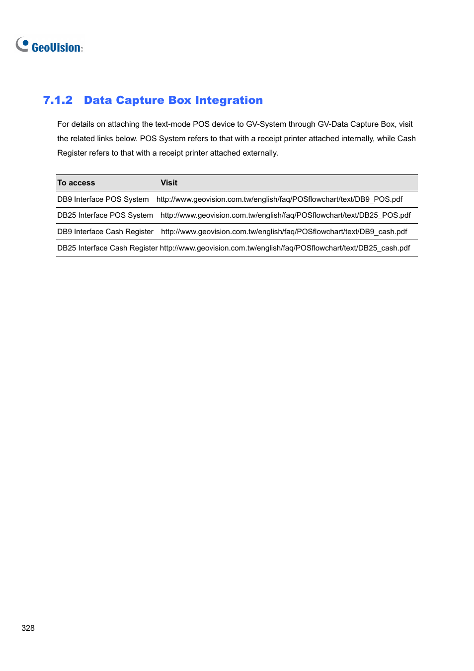 2 data capture box integration, 2 data, Capture | Box integration | CCTV Camera Pros Geovision 8.5 Multicam Digital Surveillance System User Manual | Page 346 / 664