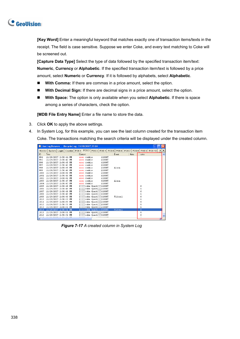 CCTV Camera Pros Geovision 8.5 Multicam Digital Surveillance System User Manual | Page 356 / 664