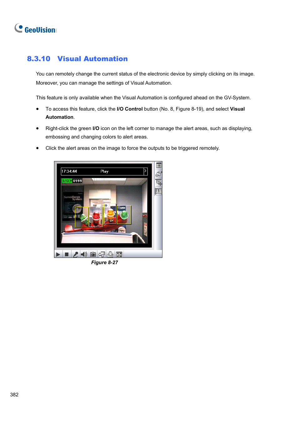 10 visual automation, 10 visual, Automation | CCTV Camera Pros Geovision 8.5 Multicam Digital Surveillance System User Manual | Page 400 / 664