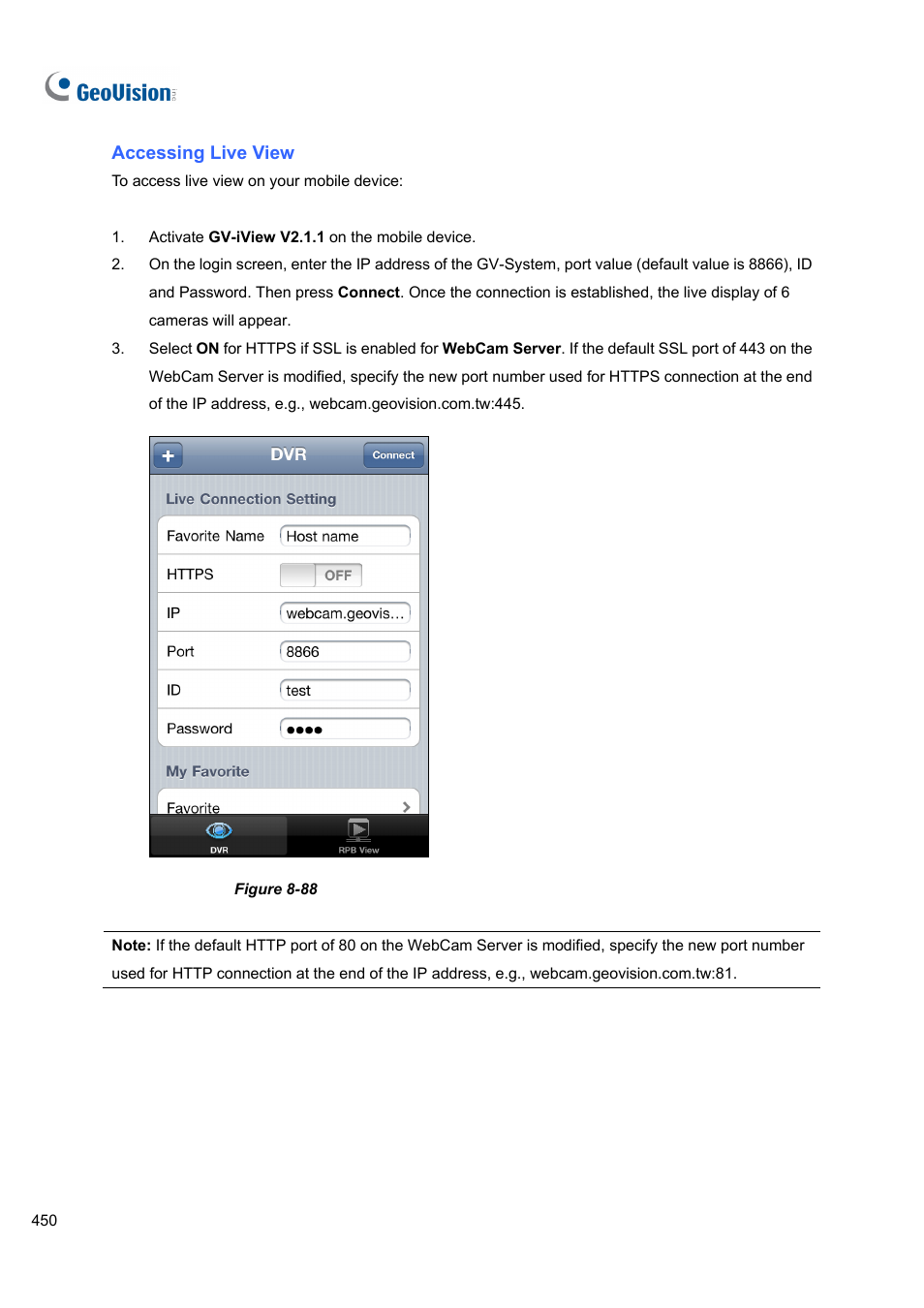 CCTV Camera Pros Geovision 8.5 Multicam Digital Surveillance System User Manual | Page 468 / 664
