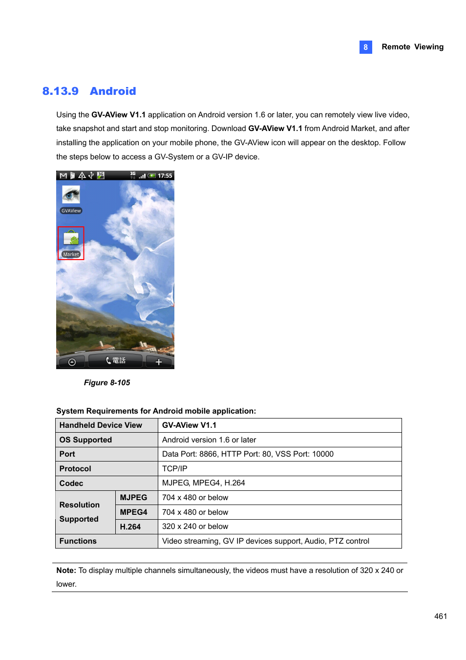 9 android | CCTV Camera Pros Geovision 8.5 Multicam Digital Surveillance System User Manual | Page 479 / 664