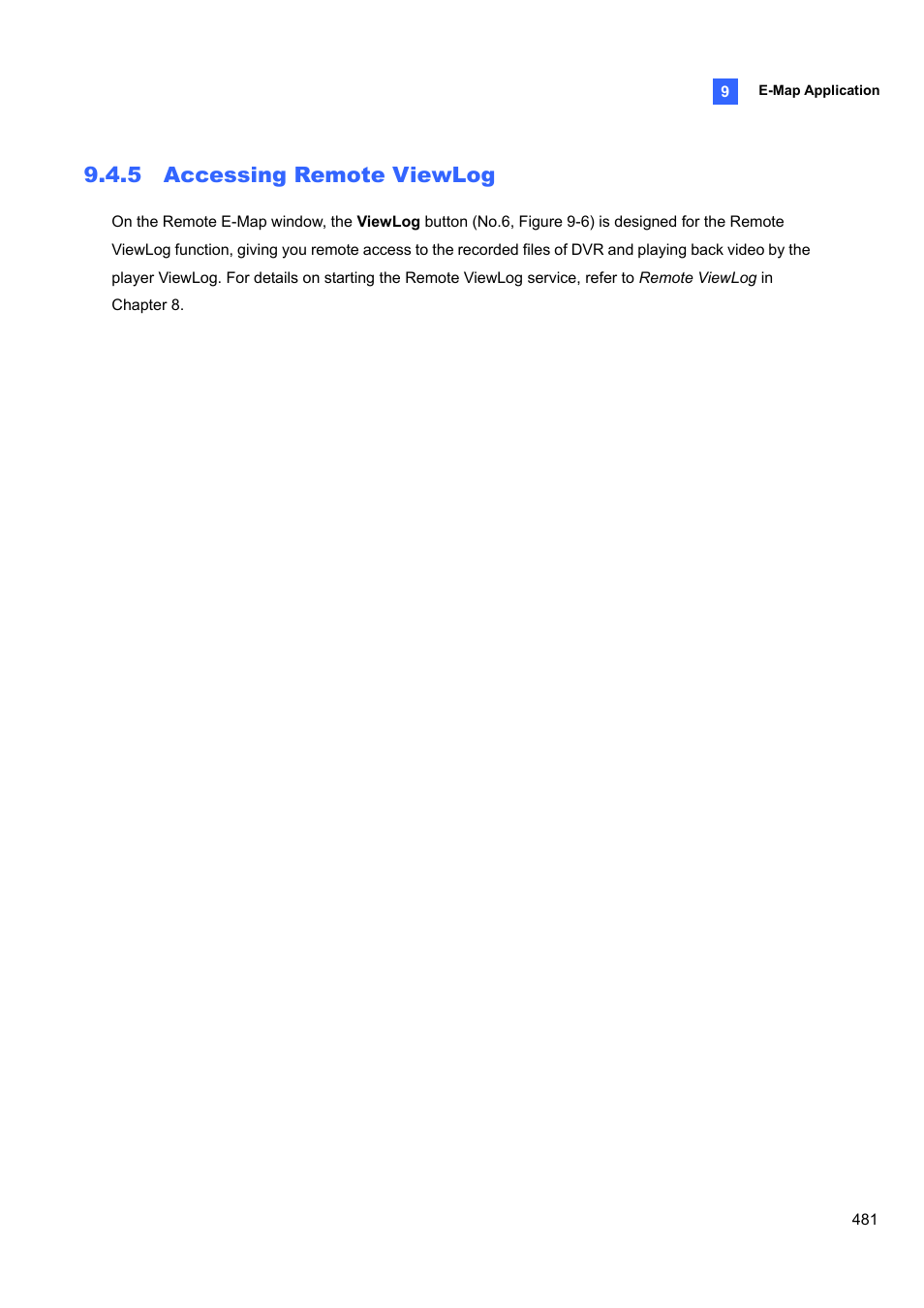 5 accessing remote viewlog, 5 accessing, Remote viewlog | CCTV Camera Pros Geovision 8.5 Multicam Digital Surveillance System User Manual | Page 499 / 664