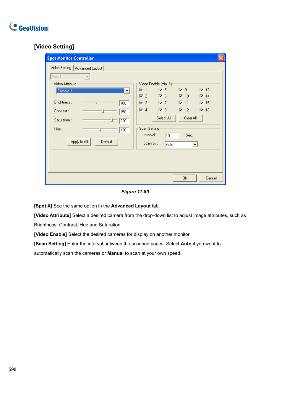 CCTV Camera Pros Geovision 8.5 Multicam Digital Surveillance System User Manual | Page 616 / 664