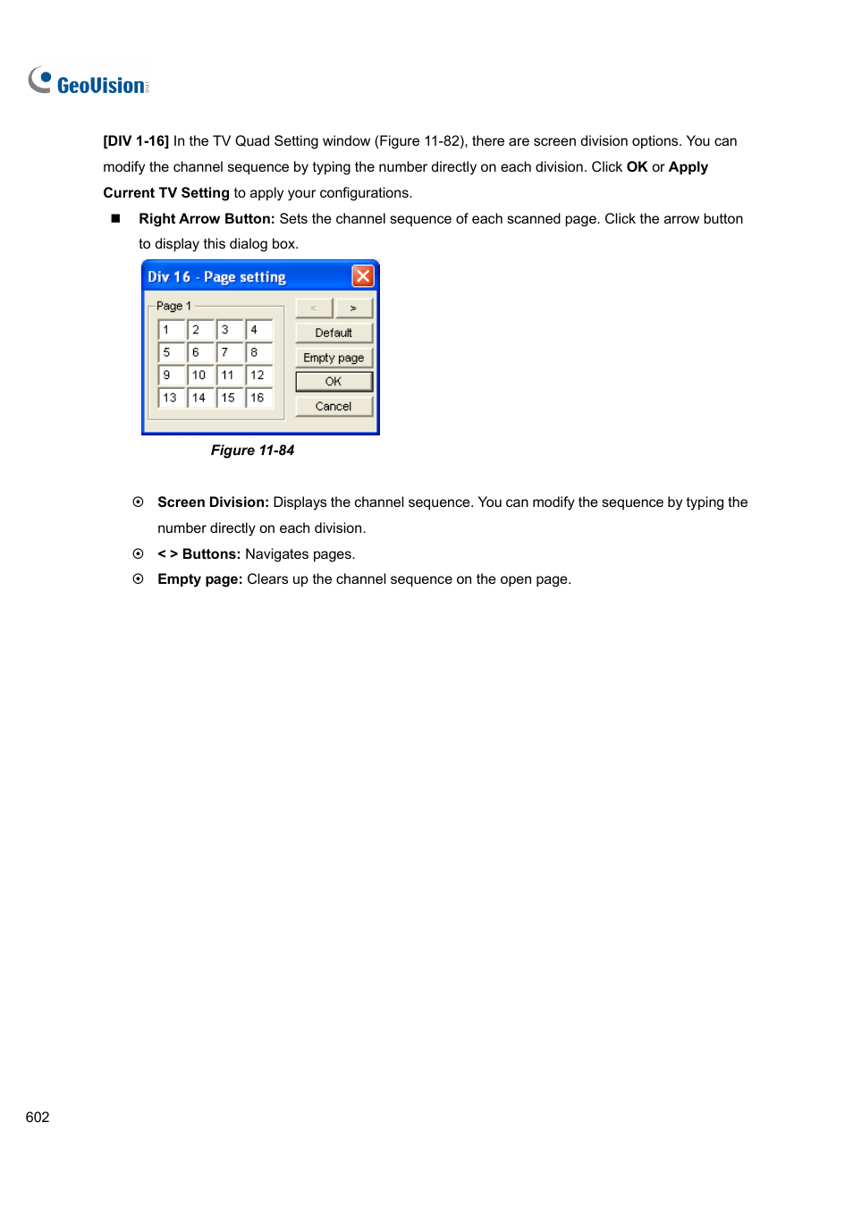 CCTV Camera Pros Geovision 8.5 Multicam Digital Surveillance System User Manual | Page 620 / 664