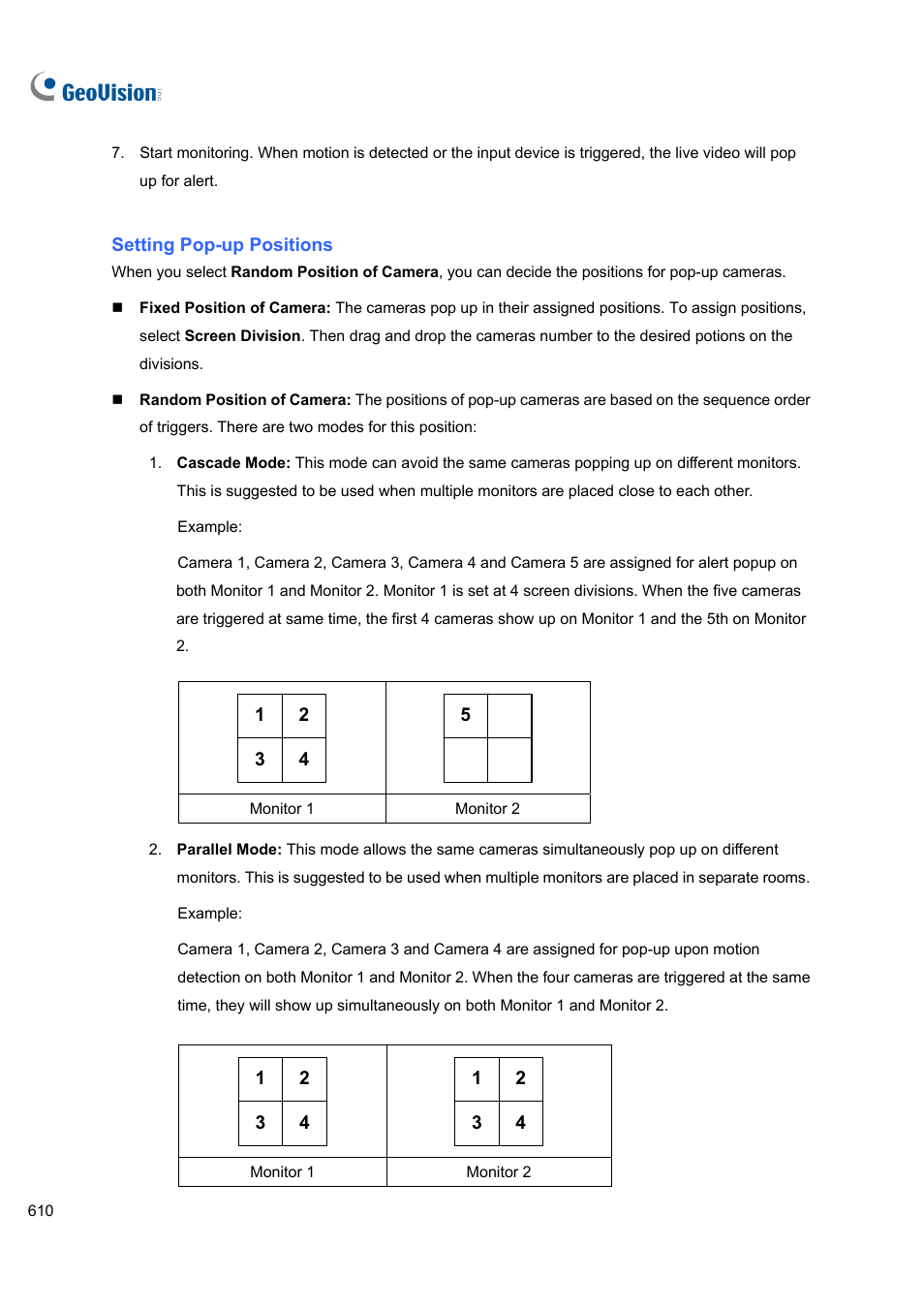 CCTV Camera Pros Geovision 8.5 Multicam Digital Surveillance System User Manual | Page 628 / 664