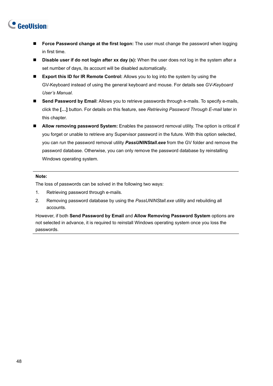 CCTV Camera Pros Geovision 8.5 Multicam Digital Surveillance System User Manual | Page 66 / 664
