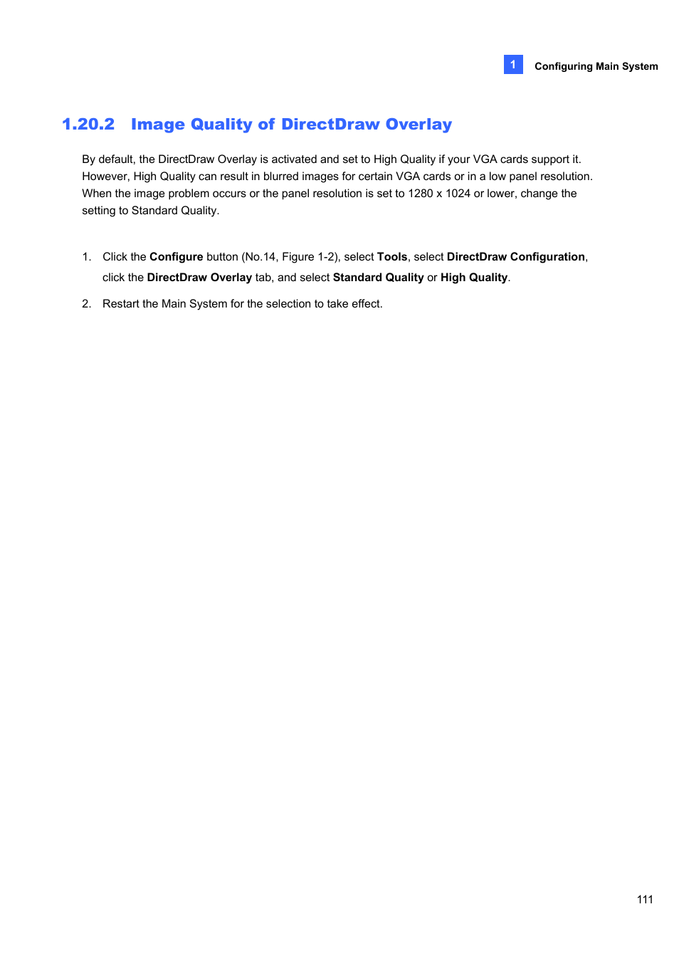 2 image quality of directdraw overlay | CCTV Camera Pros Geovision 8.4 Multicam Digital Surveillance System User Manual | Page 127 / 648