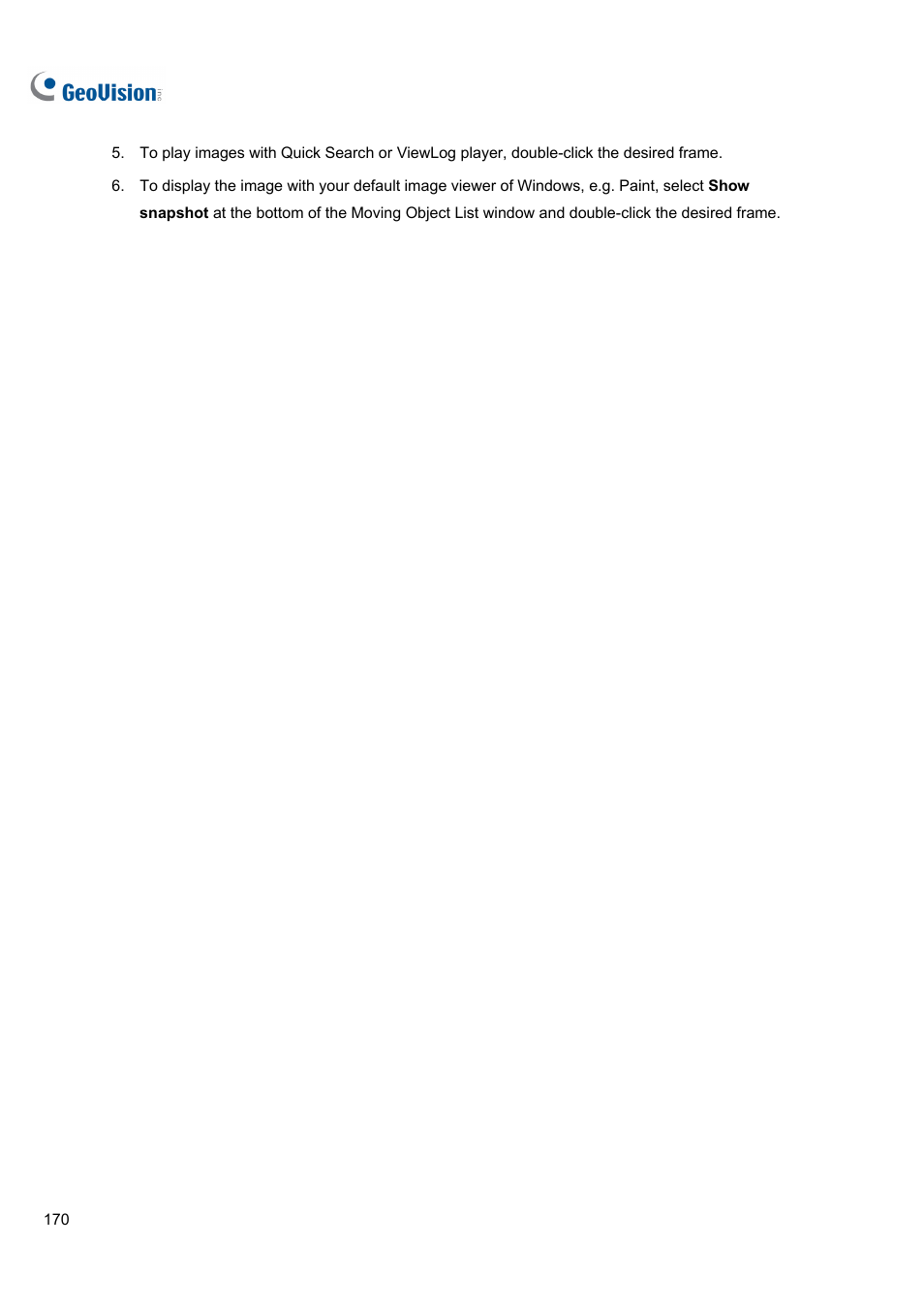 CCTV Camera Pros Geovision 8.4 Multicam Digital Surveillance System User Manual | Page 186 / 648
