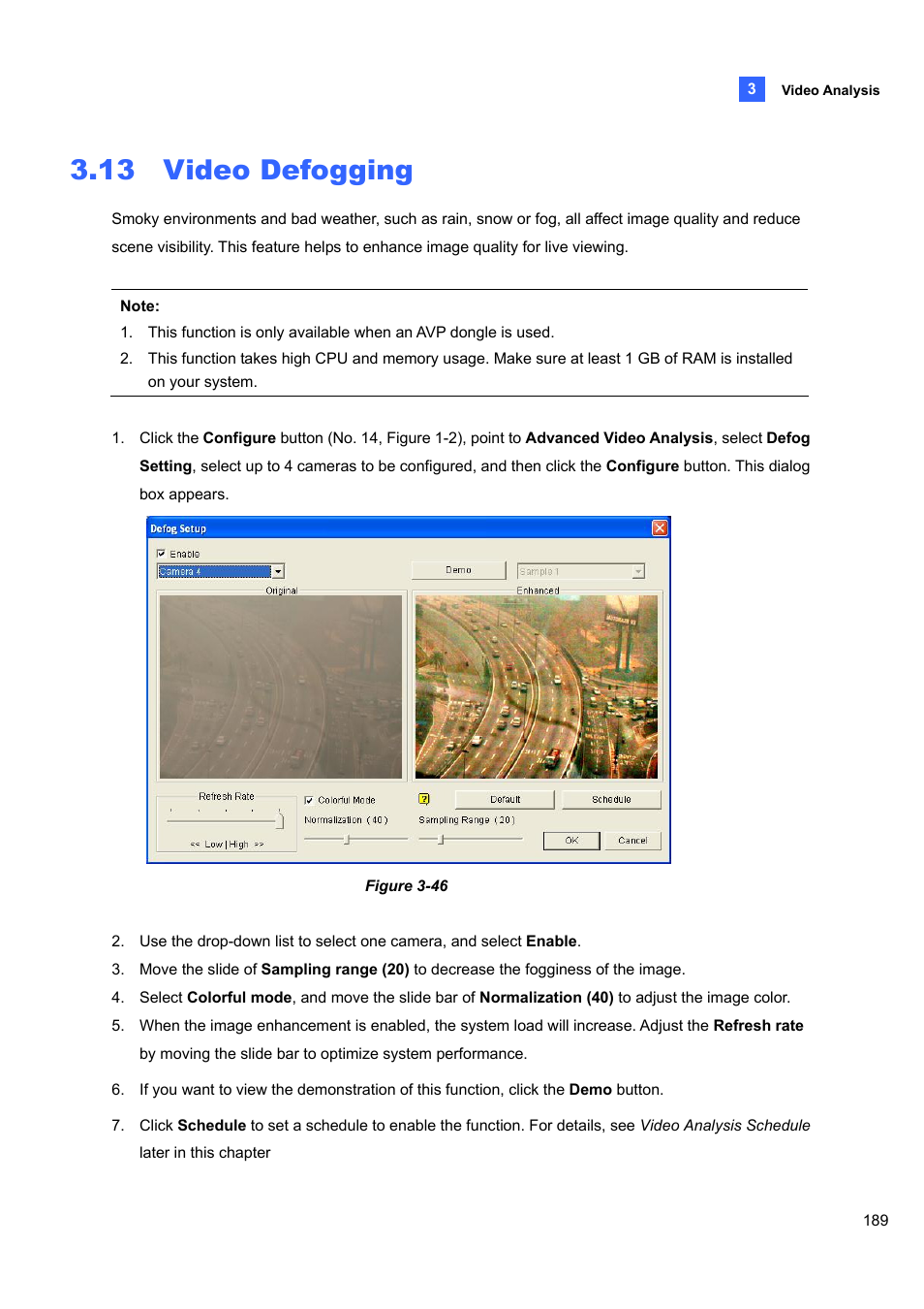 13 video defogging | CCTV Camera Pros Geovision 8.4 Multicam Digital Surveillance System User Manual | Page 205 / 648