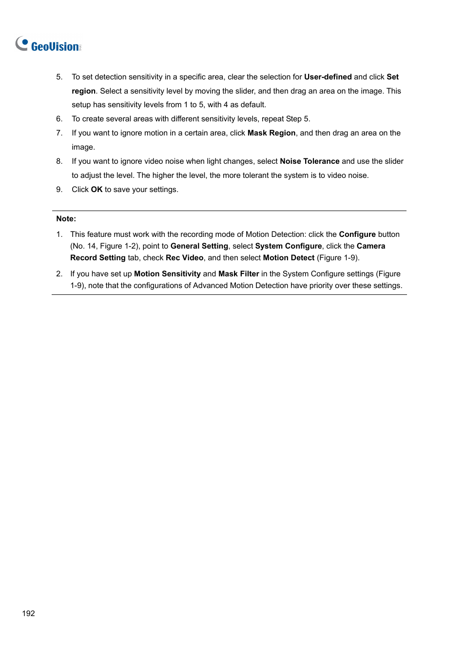CCTV Camera Pros Geovision 8.4 Multicam Digital Surveillance System User Manual | Page 208 / 648