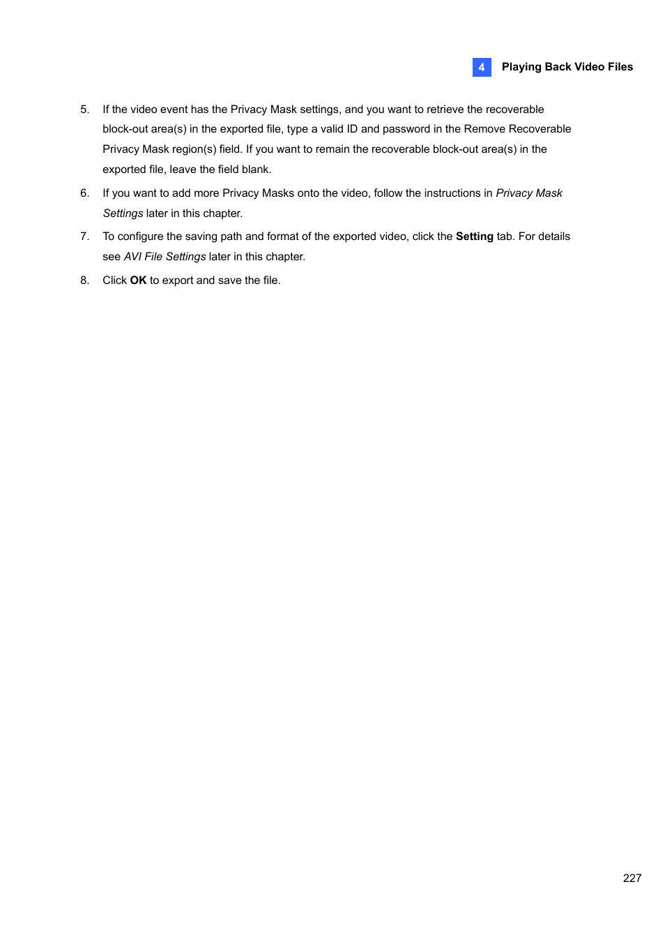 CCTV Camera Pros Geovision 8.4 Multicam Digital Surveillance System User Manual | Page 243 / 648