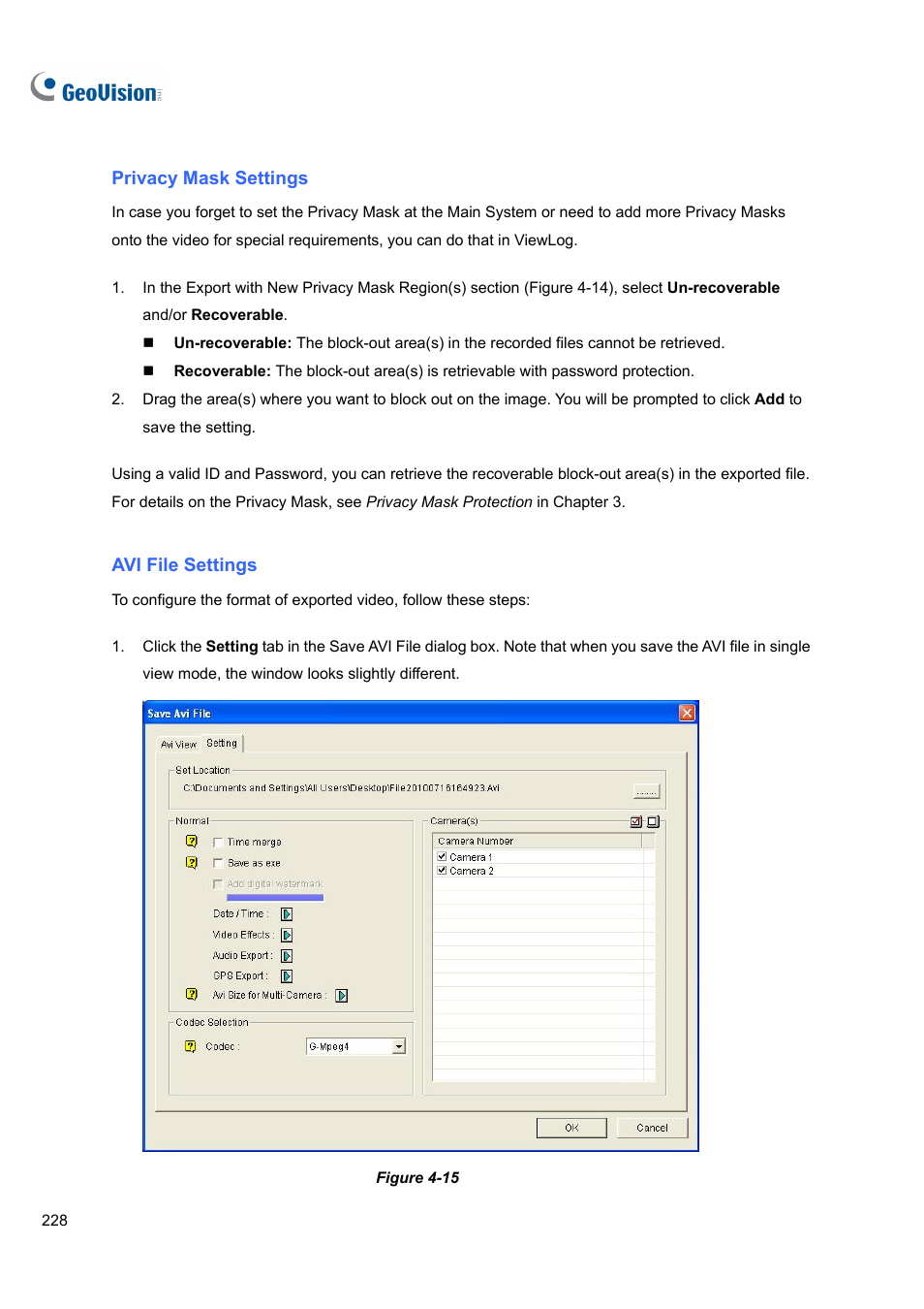 CCTV Camera Pros Geovision 8.4 Multicam Digital Surveillance System User Manual | Page 244 / 648