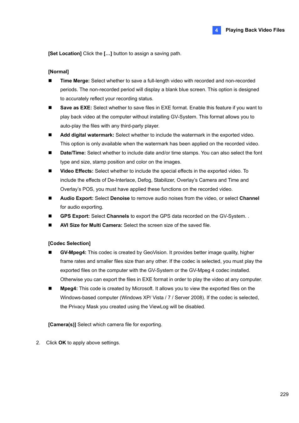 CCTV Camera Pros Geovision 8.4 Multicam Digital Surveillance System User Manual | Page 245 / 648