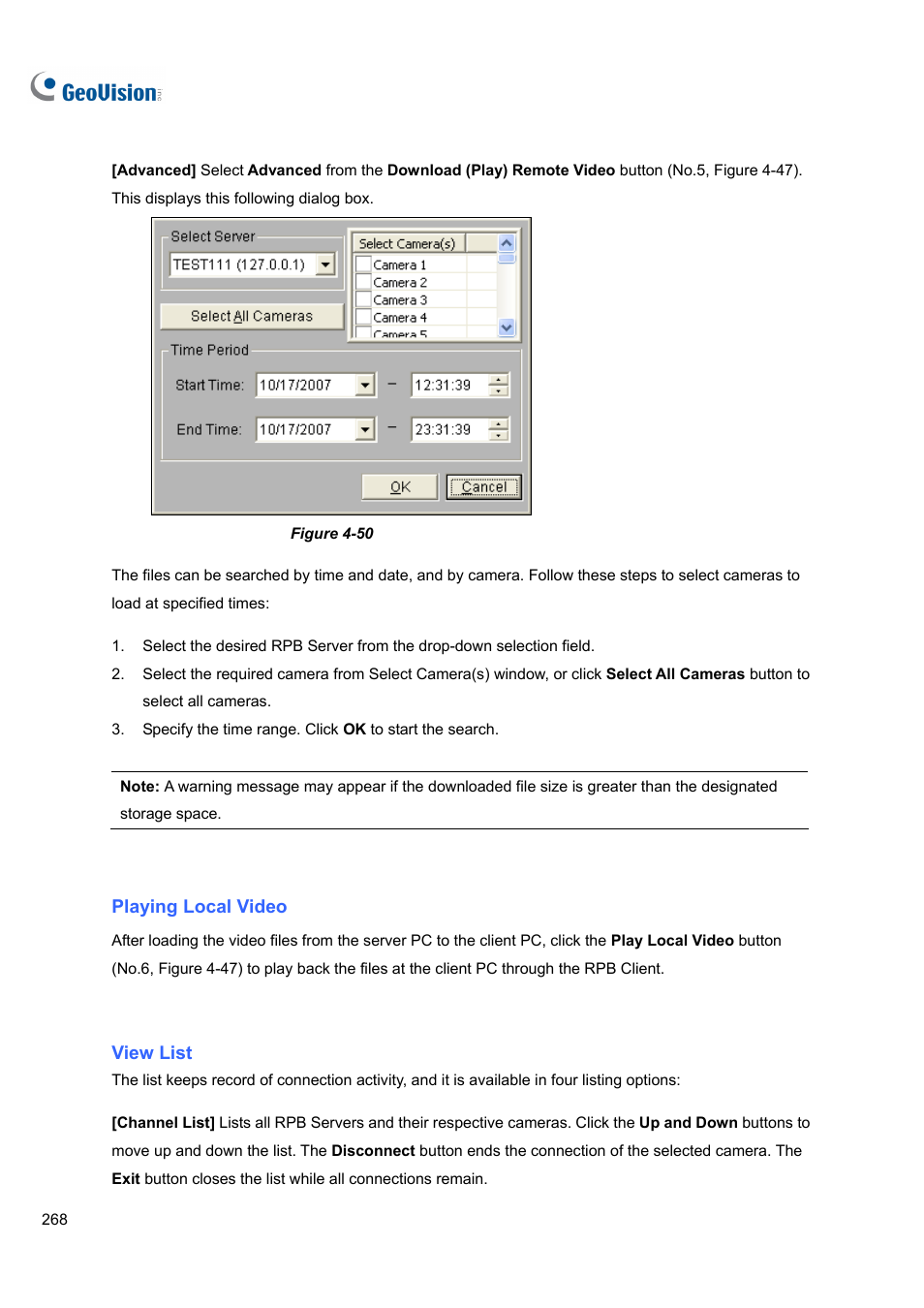 CCTV Camera Pros Geovision 8.4 Multicam Digital Surveillance System User Manual | Page 284 / 648