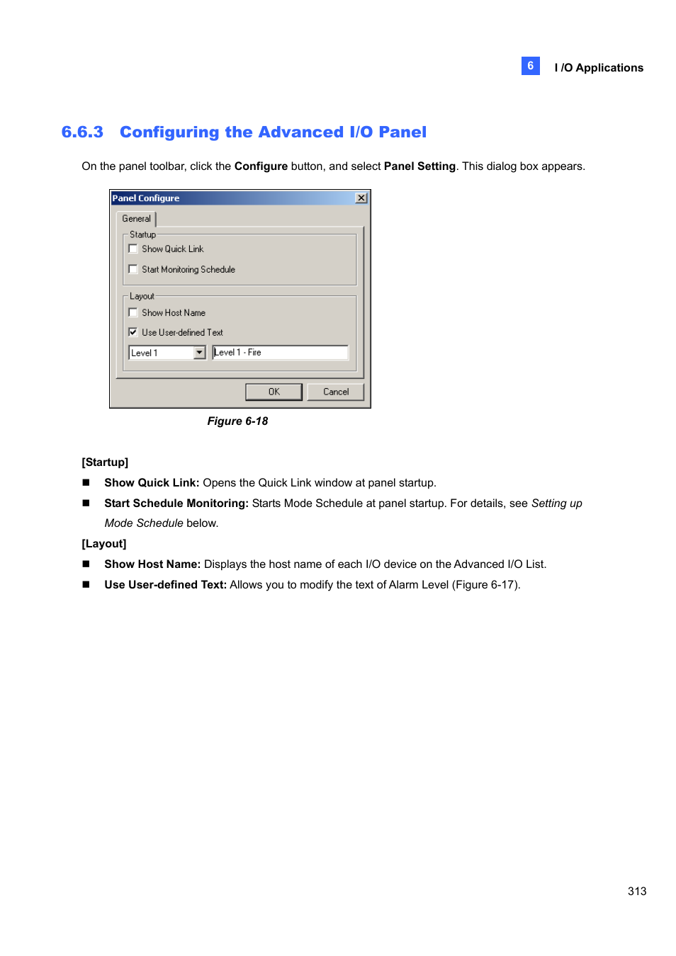 3 configuring the advanced i/o panel, 3 configuring, Advanced i/o panel | CCTV Camera Pros Geovision 8.4 Multicam Digital Surveillance System User Manual | Page 329 / 648