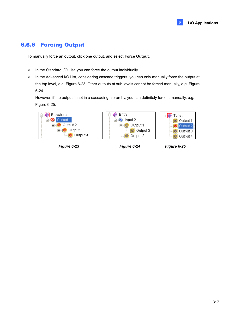 6 forcing output | CCTV Camera Pros Geovision 8.4 Multicam Digital Surveillance System User Manual | Page 333 / 648