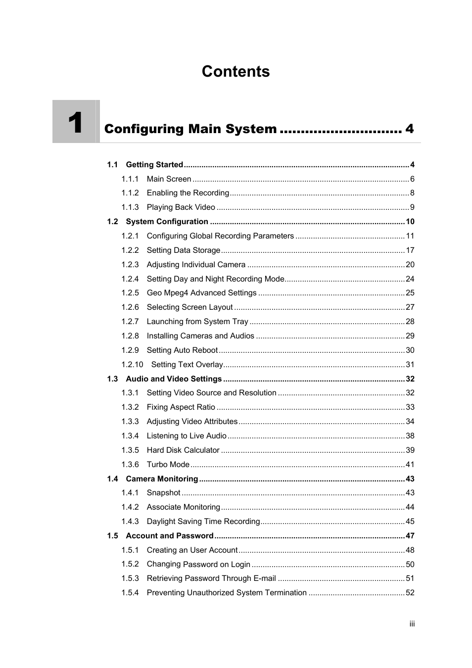 CCTV Camera Pros Geovision 8.4 Multicam Digital Surveillance System User Manual | Page 4 / 648