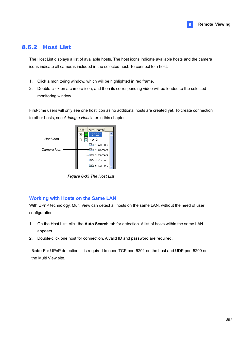 2 host list | CCTV Camera Pros Geovision 8.4 Multicam Digital Surveillance System User Manual | Page 413 / 648