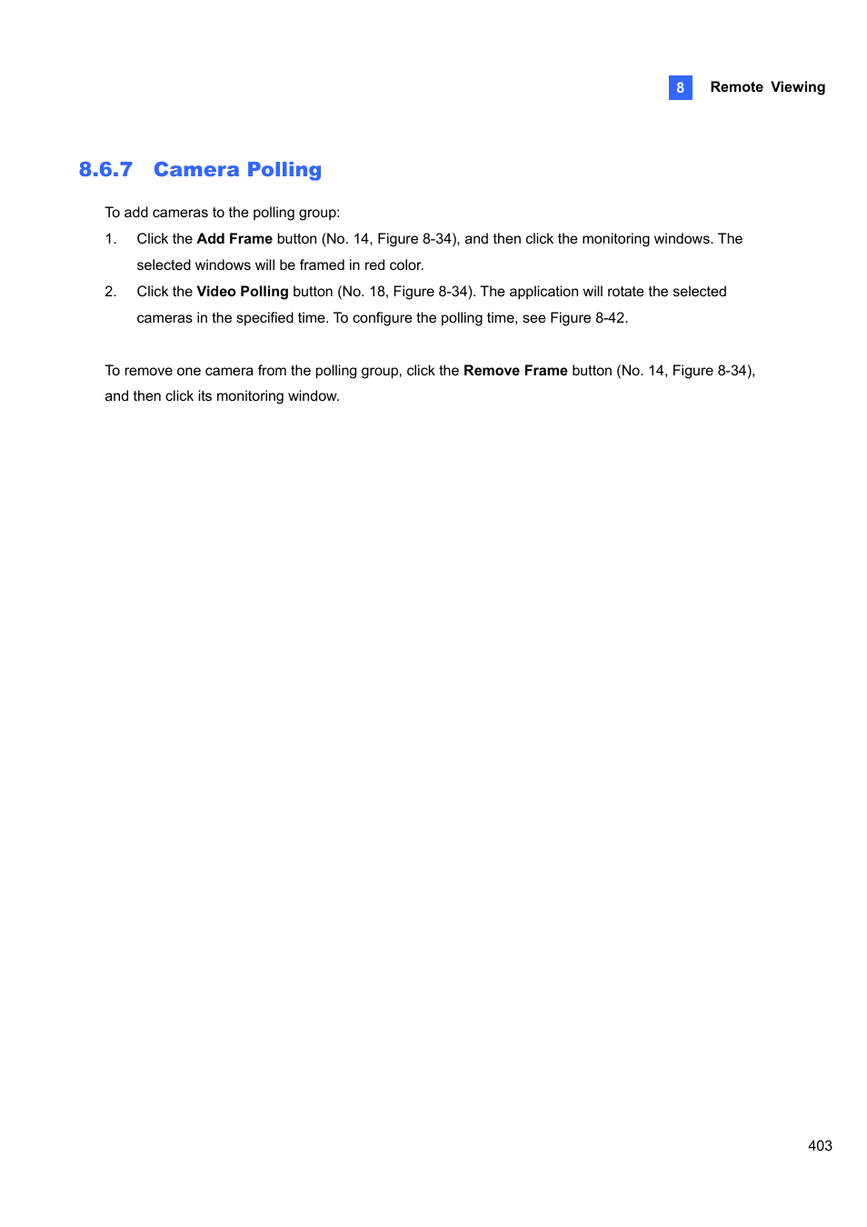 7 camera polling | CCTV Camera Pros Geovision 8.4 Multicam Digital Surveillance System User Manual | Page 419 / 648