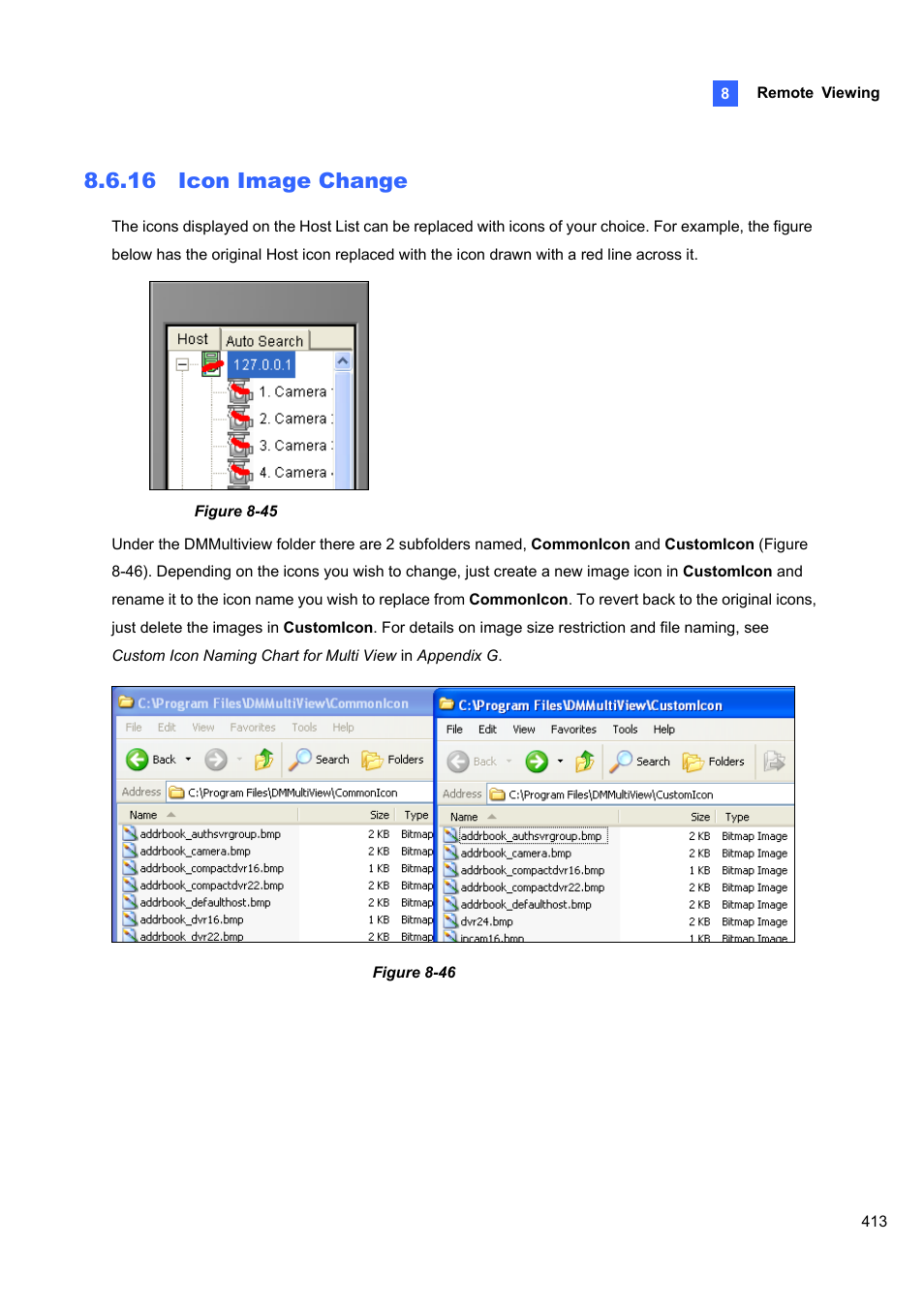 16 icon image change | CCTV Camera Pros Geovision 8.4 Multicam Digital Surveillance System User Manual | Page 429 / 648