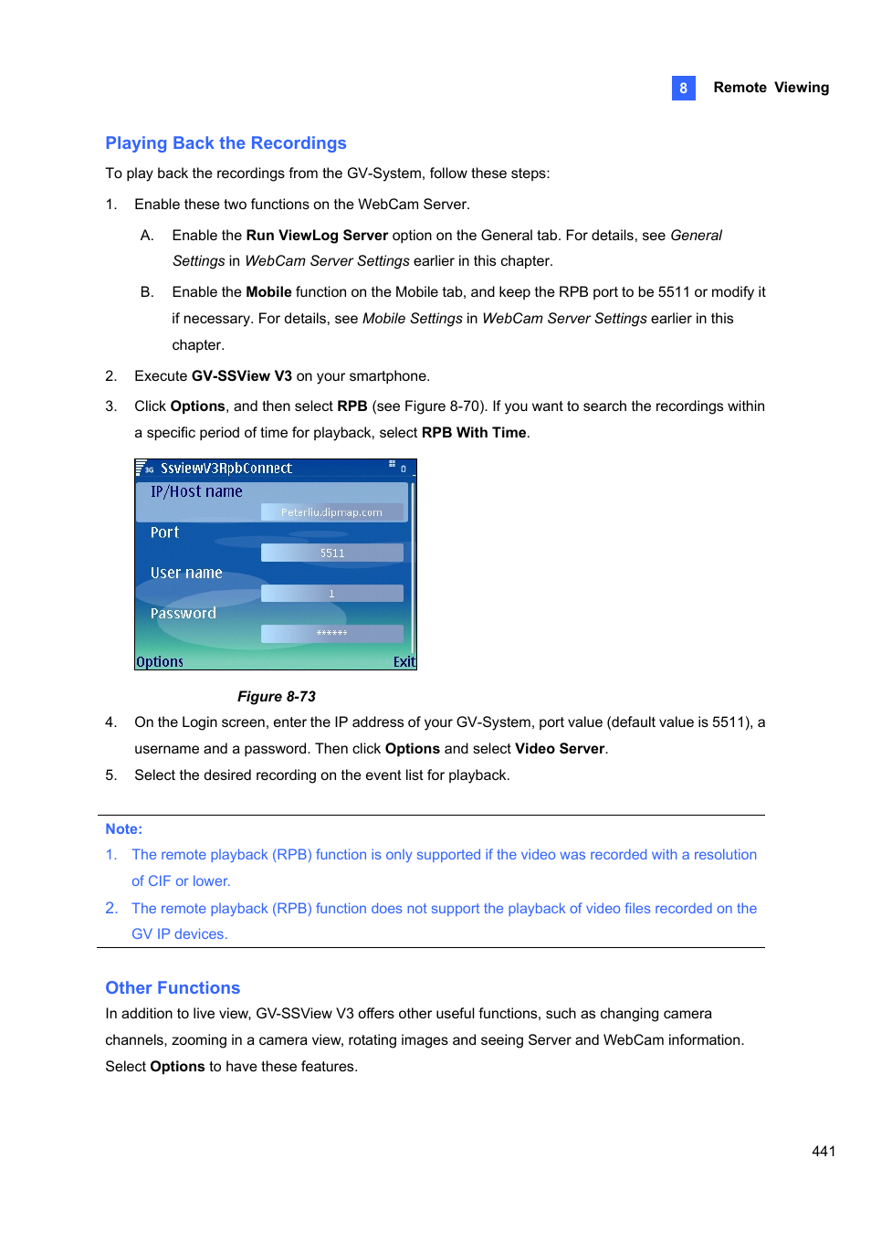 CCTV Camera Pros Geovision 8.4 Multicam Digital Surveillance System User Manual | Page 457 / 648