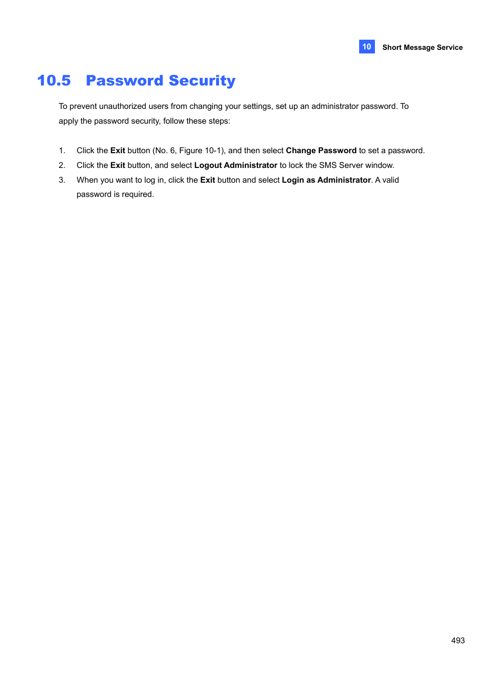 5 password security | CCTV Camera Pros Geovision 8.4 Multicam Digital Surveillance System User Manual | Page 509 / 648