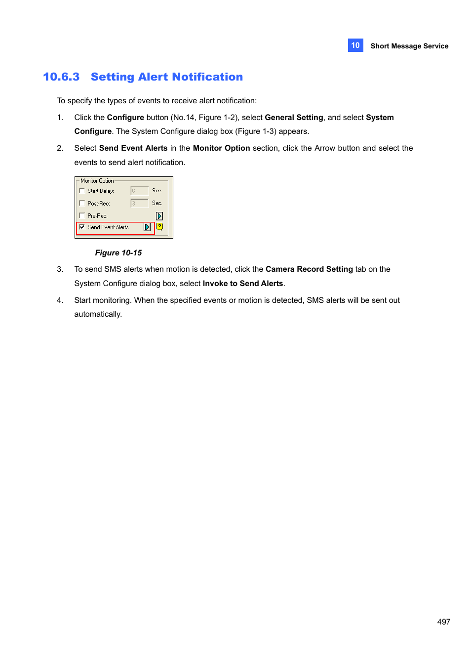 3 setting alert notification, 3 setting, Alert notification | CCTV Camera Pros Geovision 8.4 Multicam Digital Surveillance System User Manual | Page 513 / 648