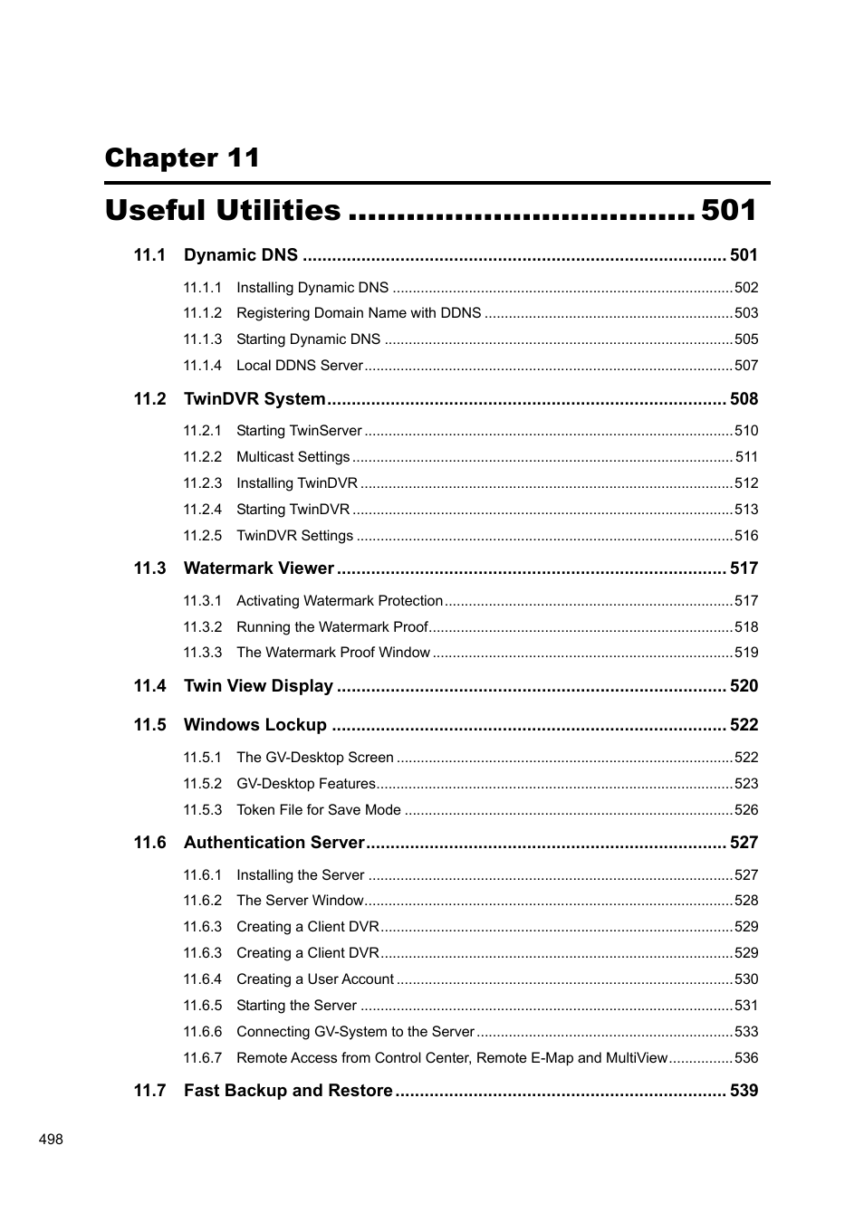 Useful utilities, Chapter 11 | CCTV Camera Pros Geovision 8.4 Multicam Digital Surveillance System User Manual | Page 514 / 648