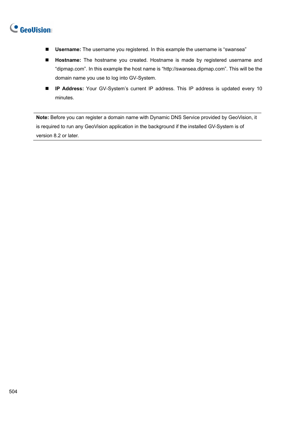 CCTV Camera Pros Geovision 8.4 Multicam Digital Surveillance System User Manual | Page 520 / 648