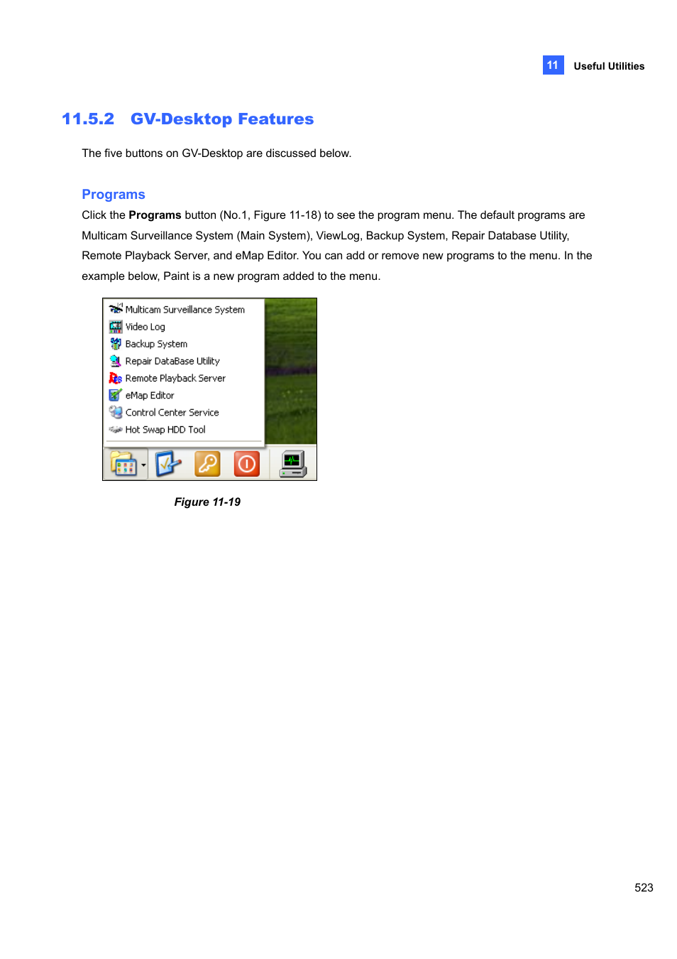 2 gv-desktop features | CCTV Camera Pros Geovision 8.4 Multicam Digital Surveillance System User Manual | Page 539 / 648