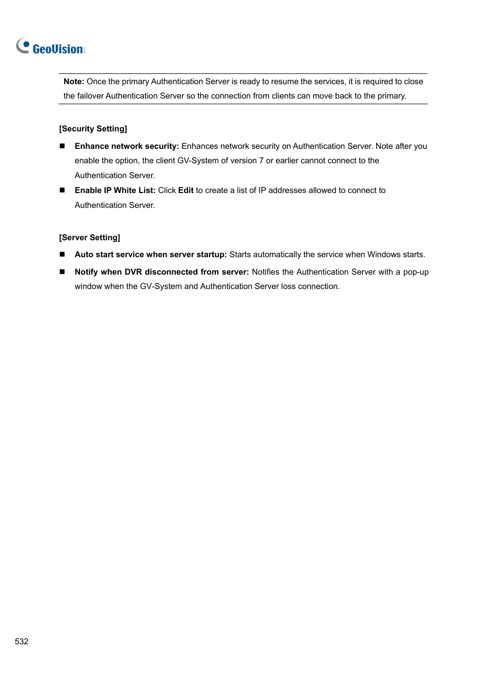 CCTV Camera Pros Geovision 8.4 Multicam Digital Surveillance System User Manual | Page 548 / 648