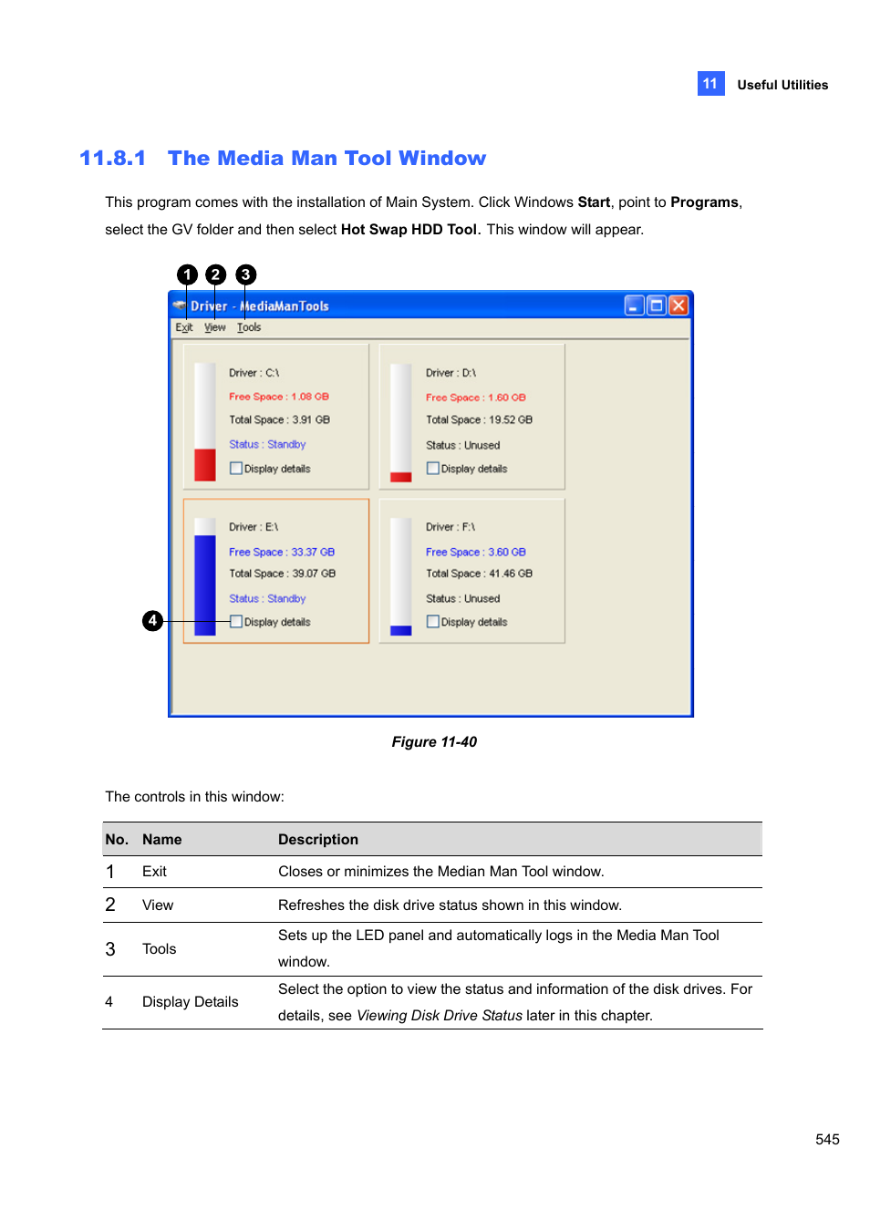 1 the media man tool window | CCTV Camera Pros Geovision 8.4 Multicam Digital Surveillance System User Manual | Page 561 / 648