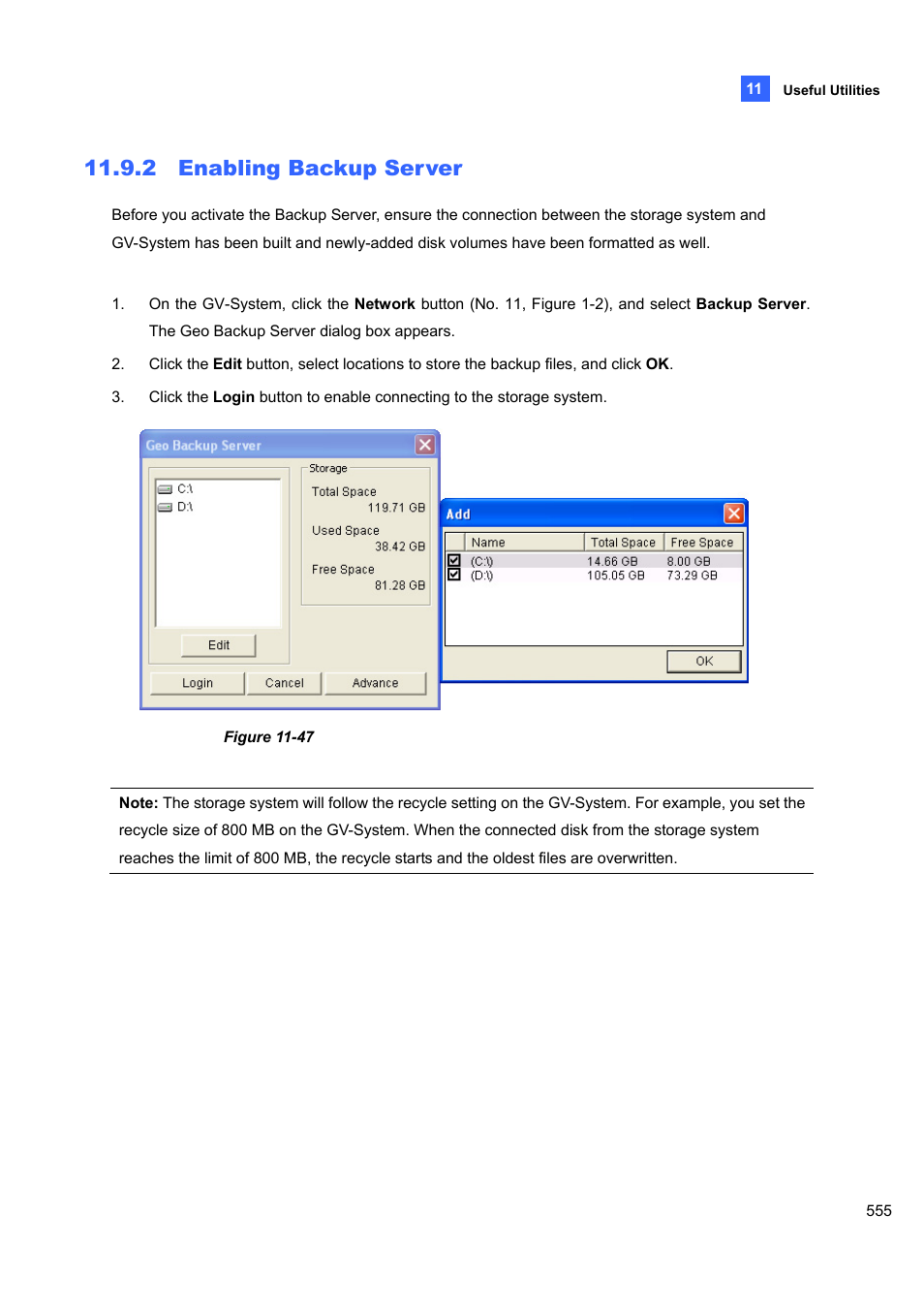 2 enabling backup server | CCTV Camera Pros Geovision 8.4 Multicam Digital Surveillance System User Manual | Page 571 / 648