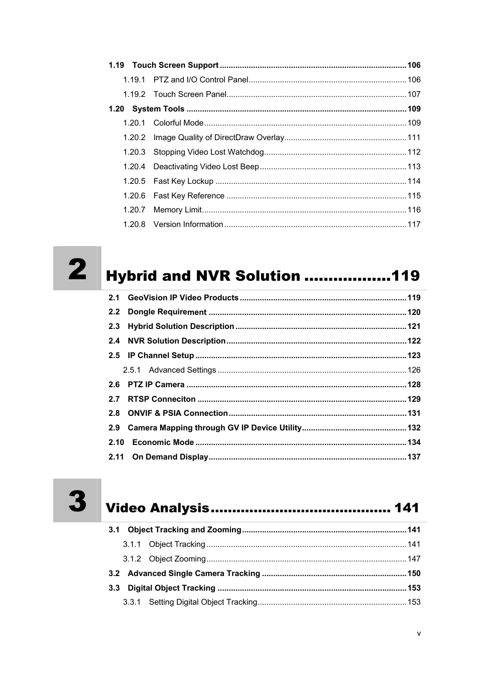 Hybrid and nvr solution, Video analysis | CCTV Camera Pros Geovision 8.4 Multicam Digital Surveillance System User Manual | Page 6 / 648