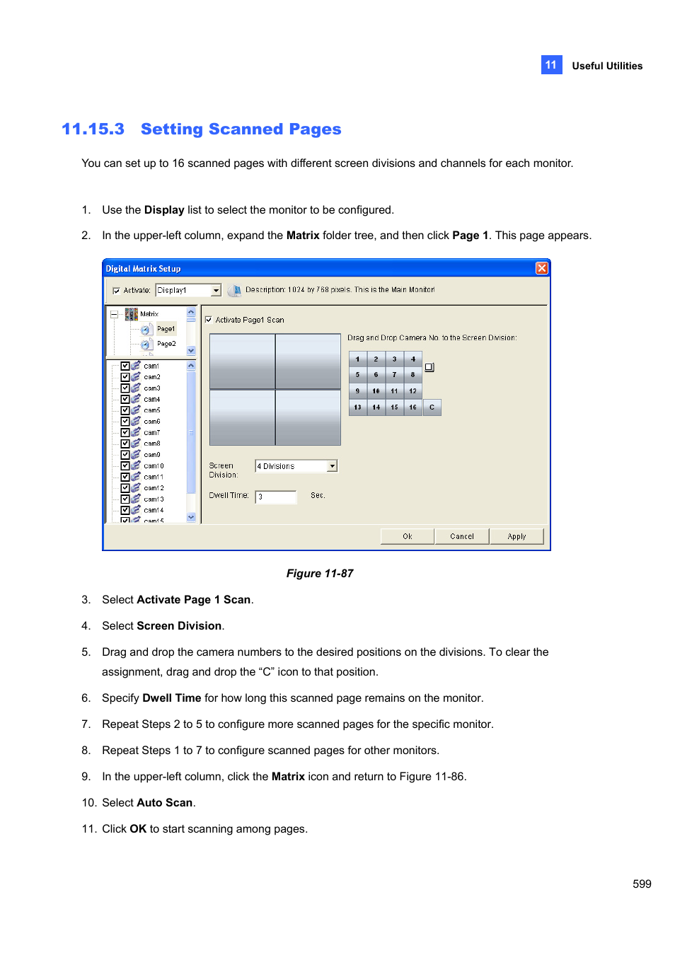 3 setting scanned pages | CCTV Camera Pros Geovision 8.4 Multicam Digital Surveillance System User Manual | Page 615 / 648