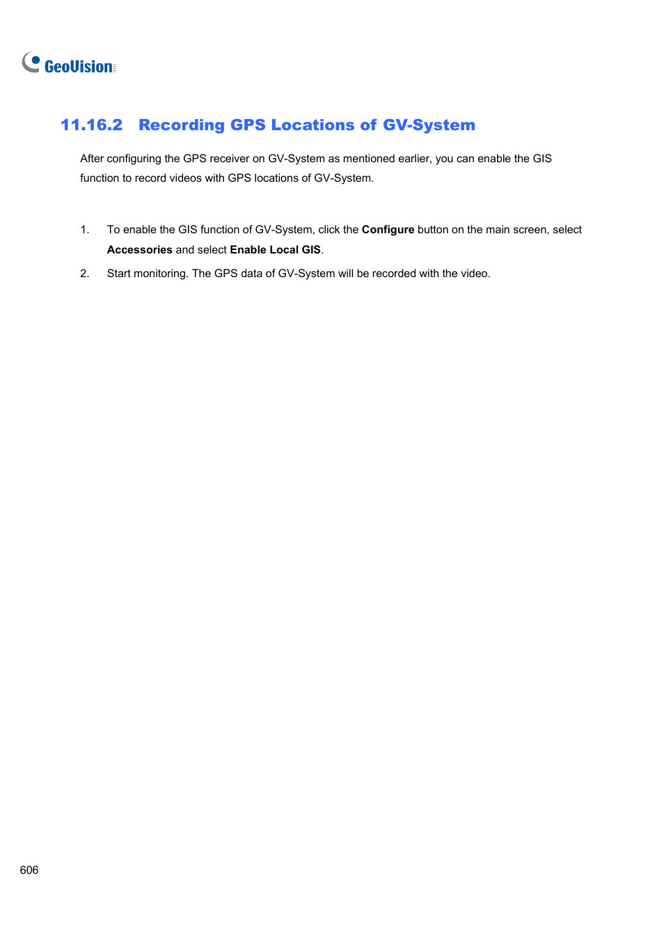 2 recording gps locations of gv-system | CCTV Camera Pros Geovision 8.4 Multicam Digital Surveillance System User Manual | Page 622 / 648