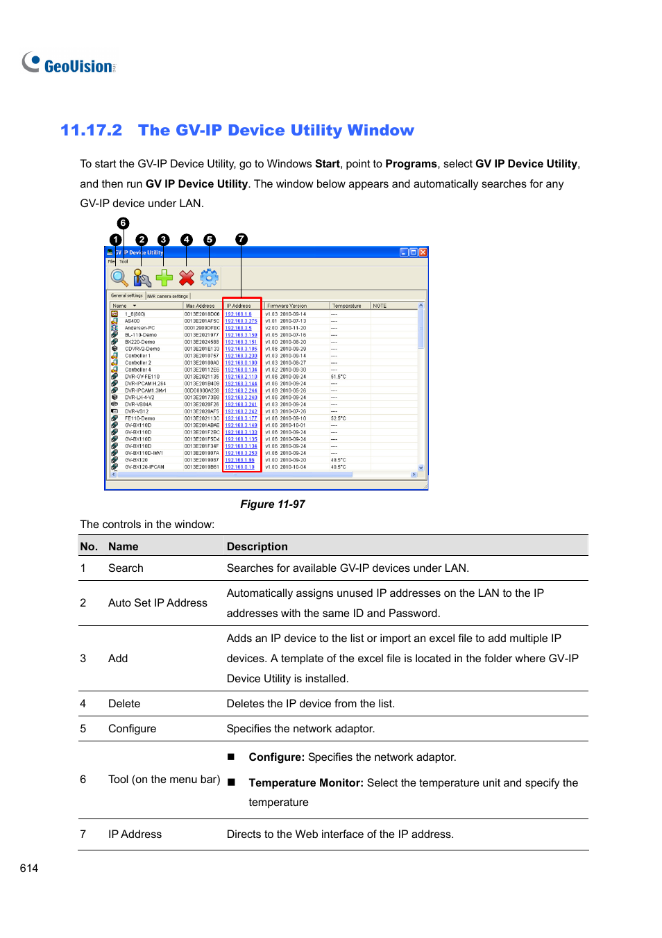 2 the gv-ip device utility window | CCTV Camera Pros Geovision 8.4 Multicam Digital Surveillance System User Manual | Page 630 / 648