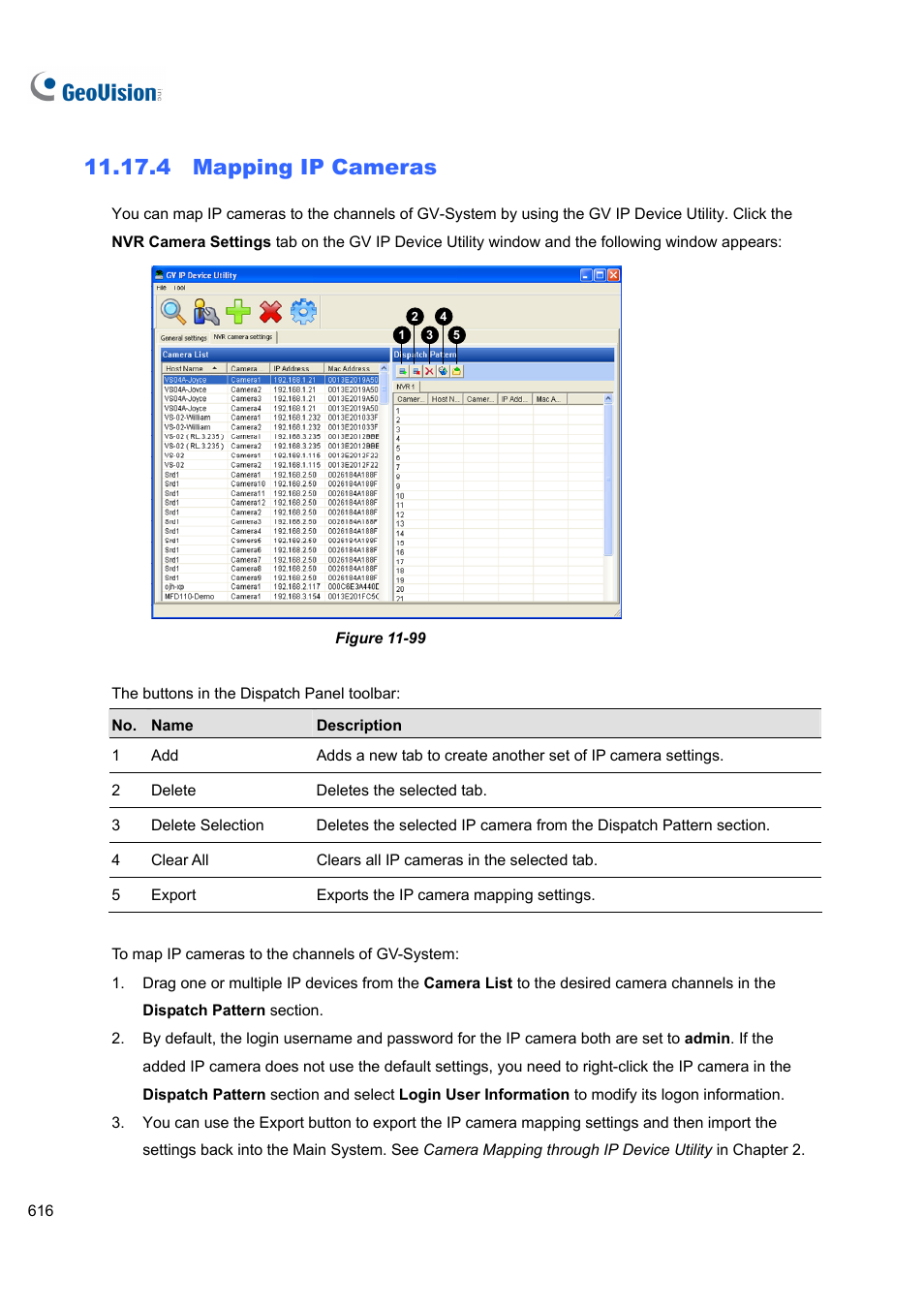 4 mapping ip cameras | CCTV Camera Pros Geovision 8.4 Multicam Digital Surveillance System User Manual | Page 632 / 648